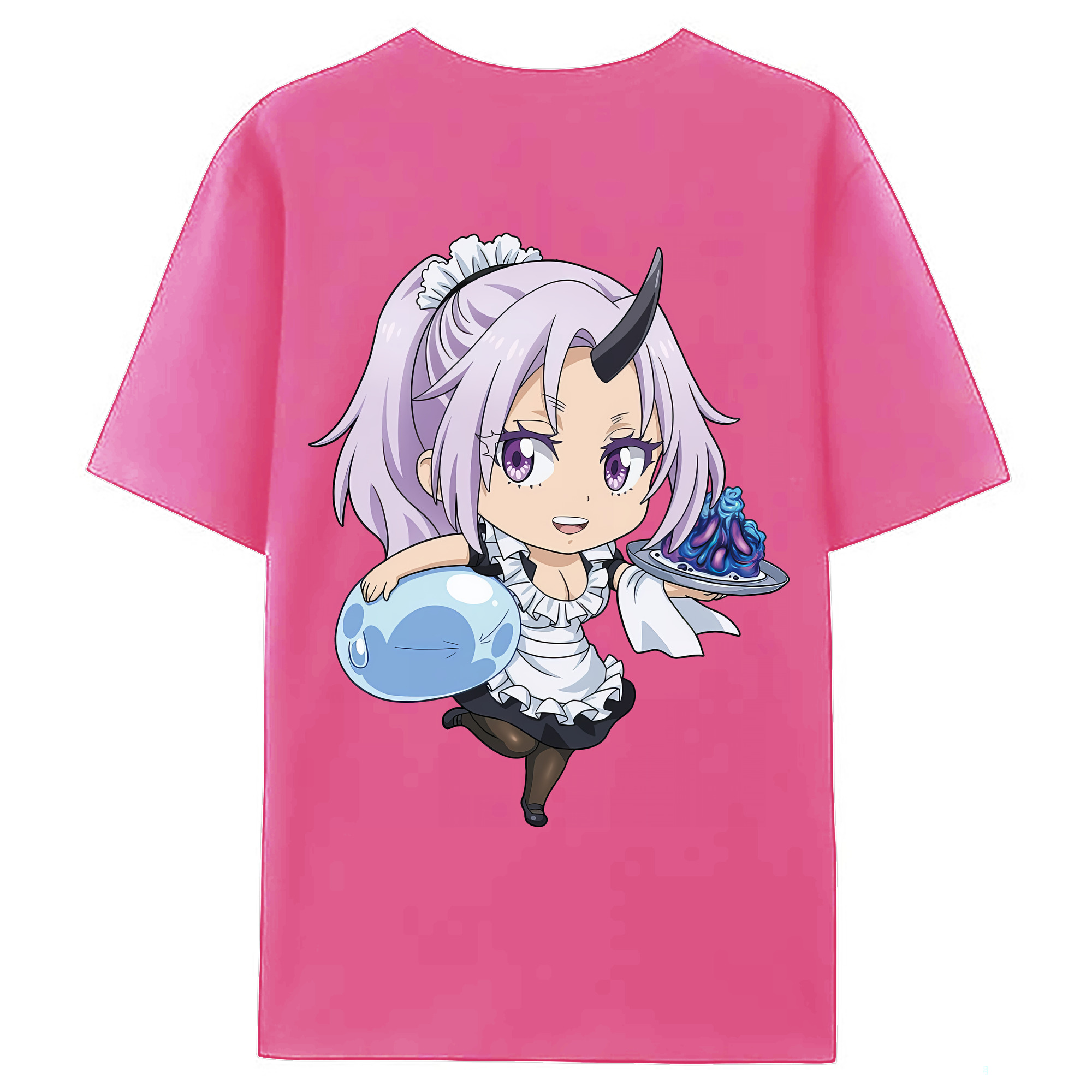 （画像用） 転スラ Regarding Reincarnated to Slime レディース半袖Tシャツ(バックプリント)