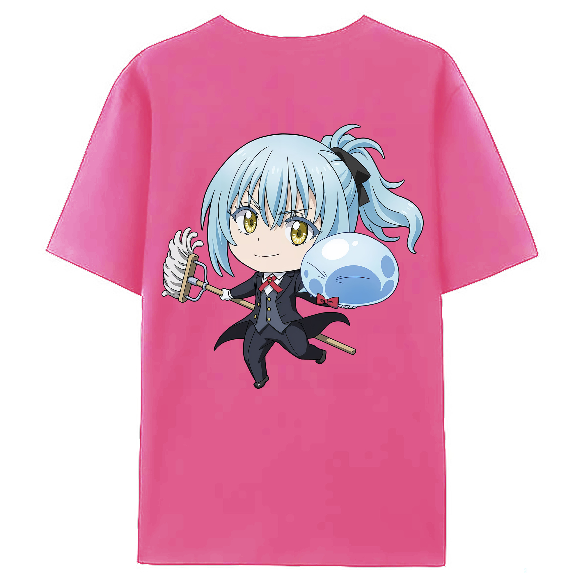 （画像用） 転スラ Regarding Reincarnated to Slime レディース半袖Tシャツ(バックプリント)