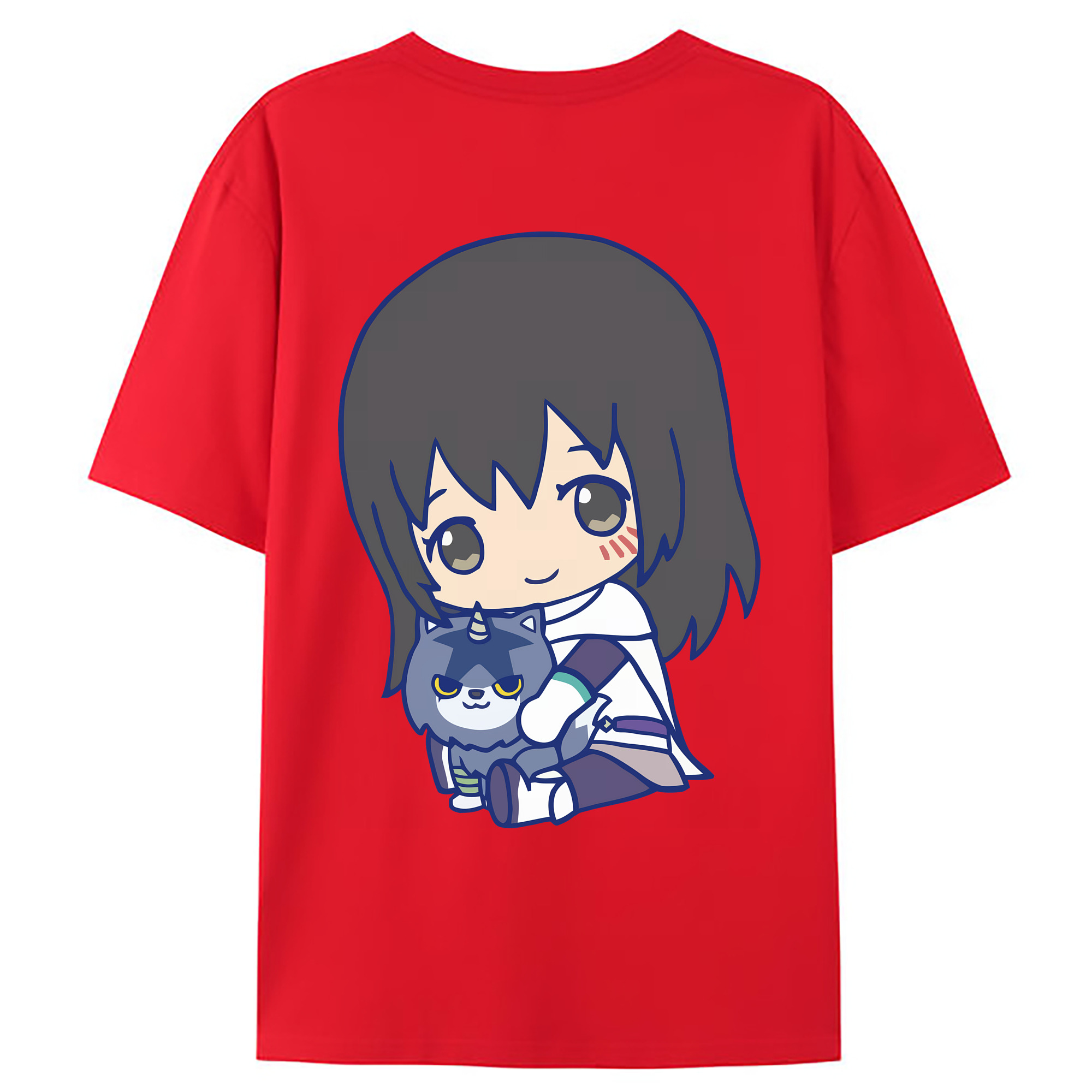 （画像用） 転スラ Regarding Reincarnated to Slime レディース半袖Tシャツ(バックプリント)