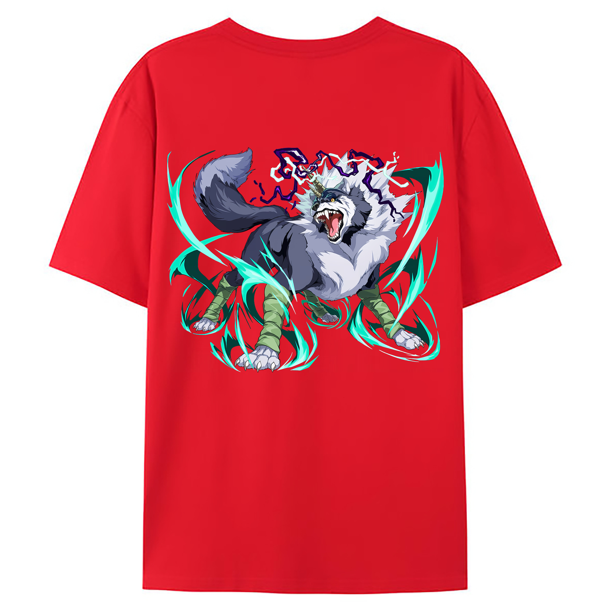 （画像用） 転スラ Regarding Reincarnated to Slime レディース半袖Tシャツ(バックプリント)