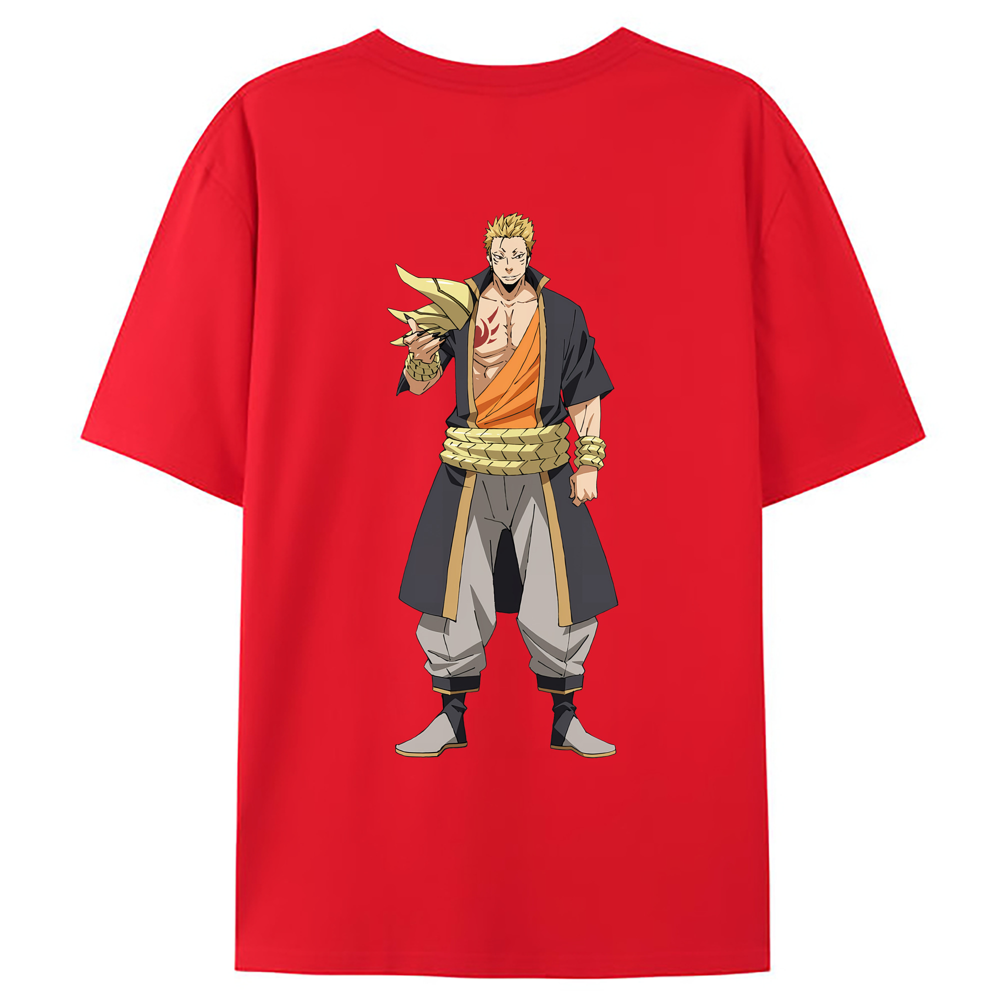 （画像用） 転スラ Regarding Reincarnated to Slime レディース半袖Tシャツ(バックプリント)