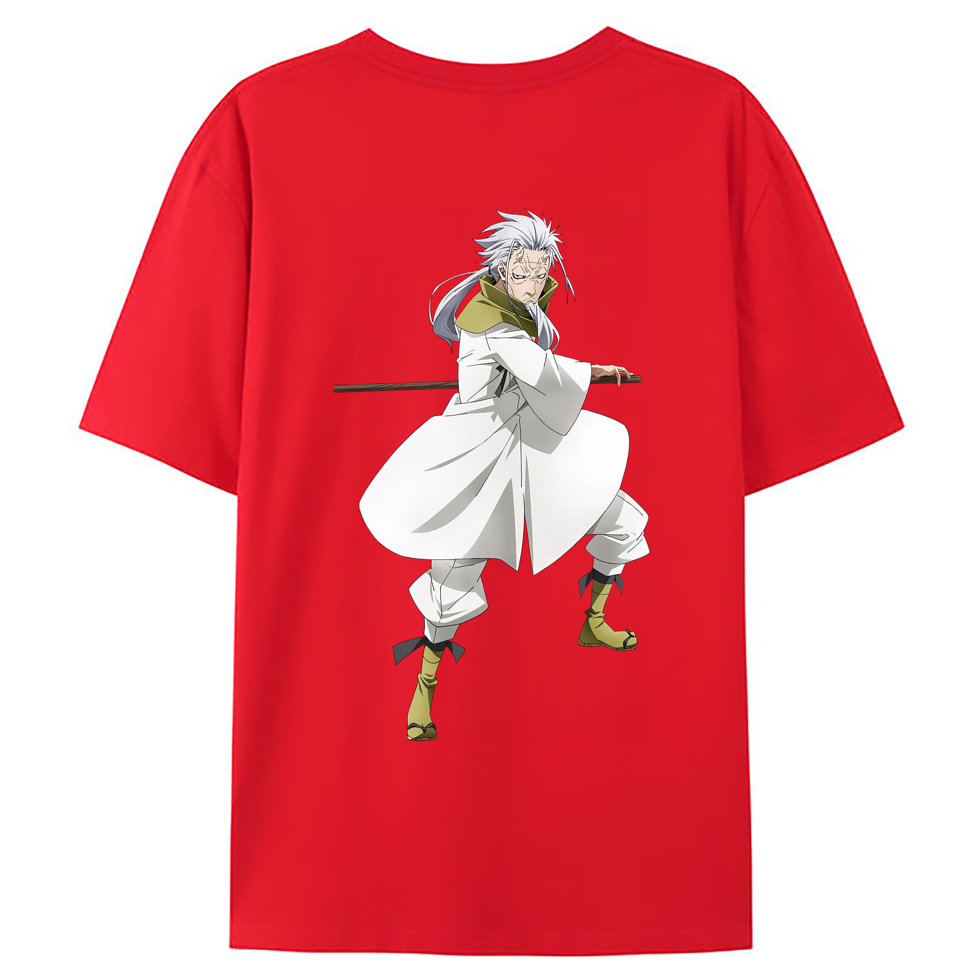 （画像用） 転スラ Regarding Reincarnated to Slime レディース半袖Tシャツ(バックプリント)