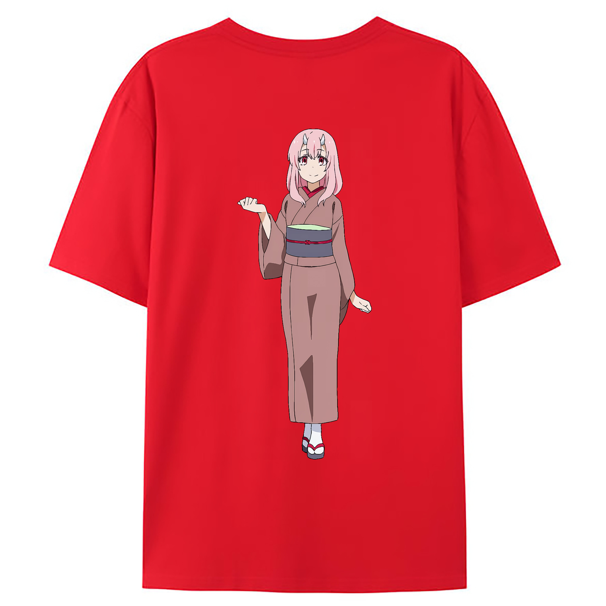 （画像用） 転スラ Regarding Reincarnated to Slime レディース半袖Tシャツ(バックプリント)
