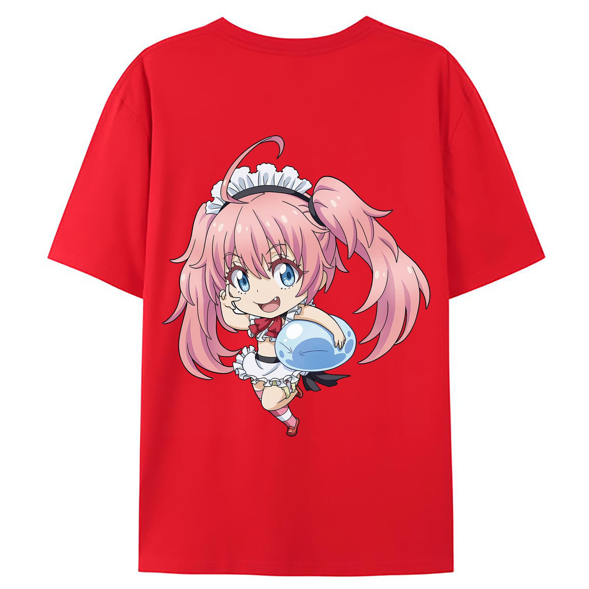（画像用） 転スラ Regarding Reincarnated to Slime レディース半袖Tシャツ(バックプリント)