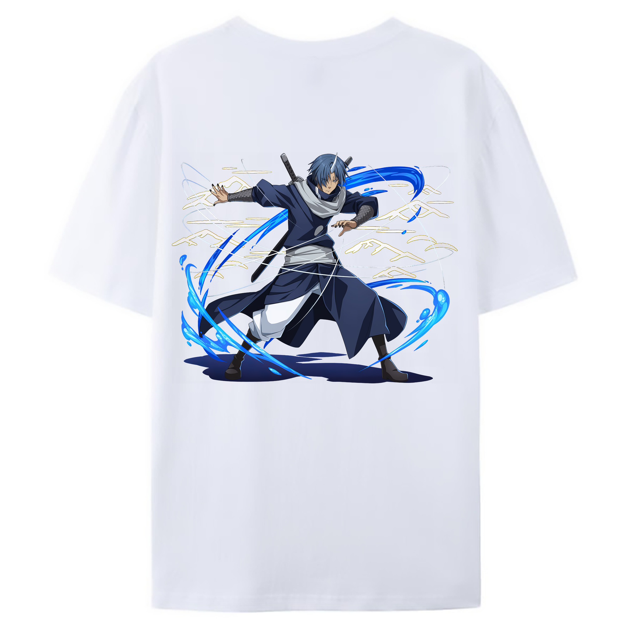 （画像用） 転スラ Regarding Reincarnated to Slime レディース半袖Tシャツ(バックプリント)