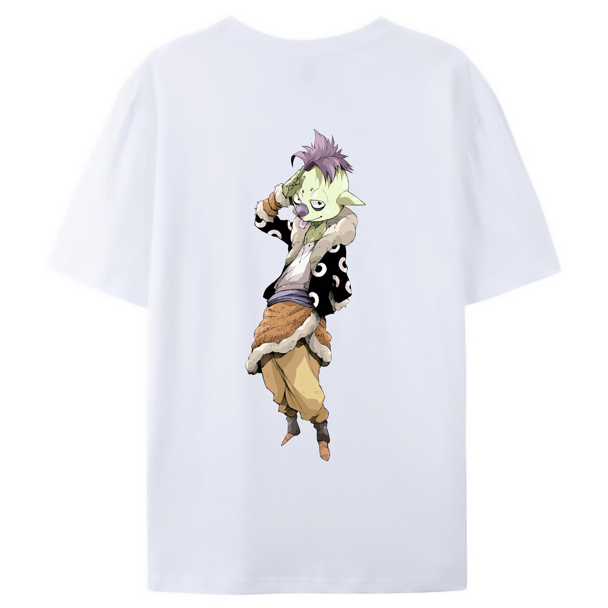 （画像用） 転スラ Regarding Reincarnated to Slime レディース半袖Tシャツ(バックプリント)