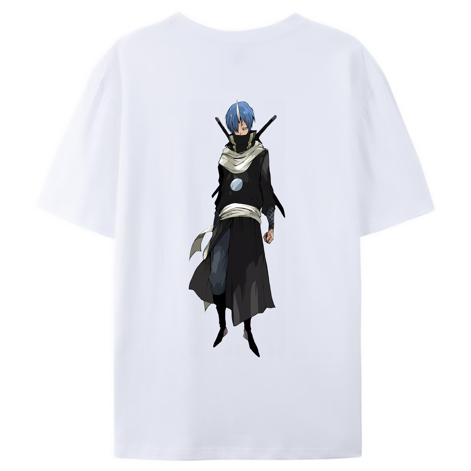 （画像用） 転スラ Regarding Reincarnated to Slime レディース半袖Tシャツ(バックプリント)