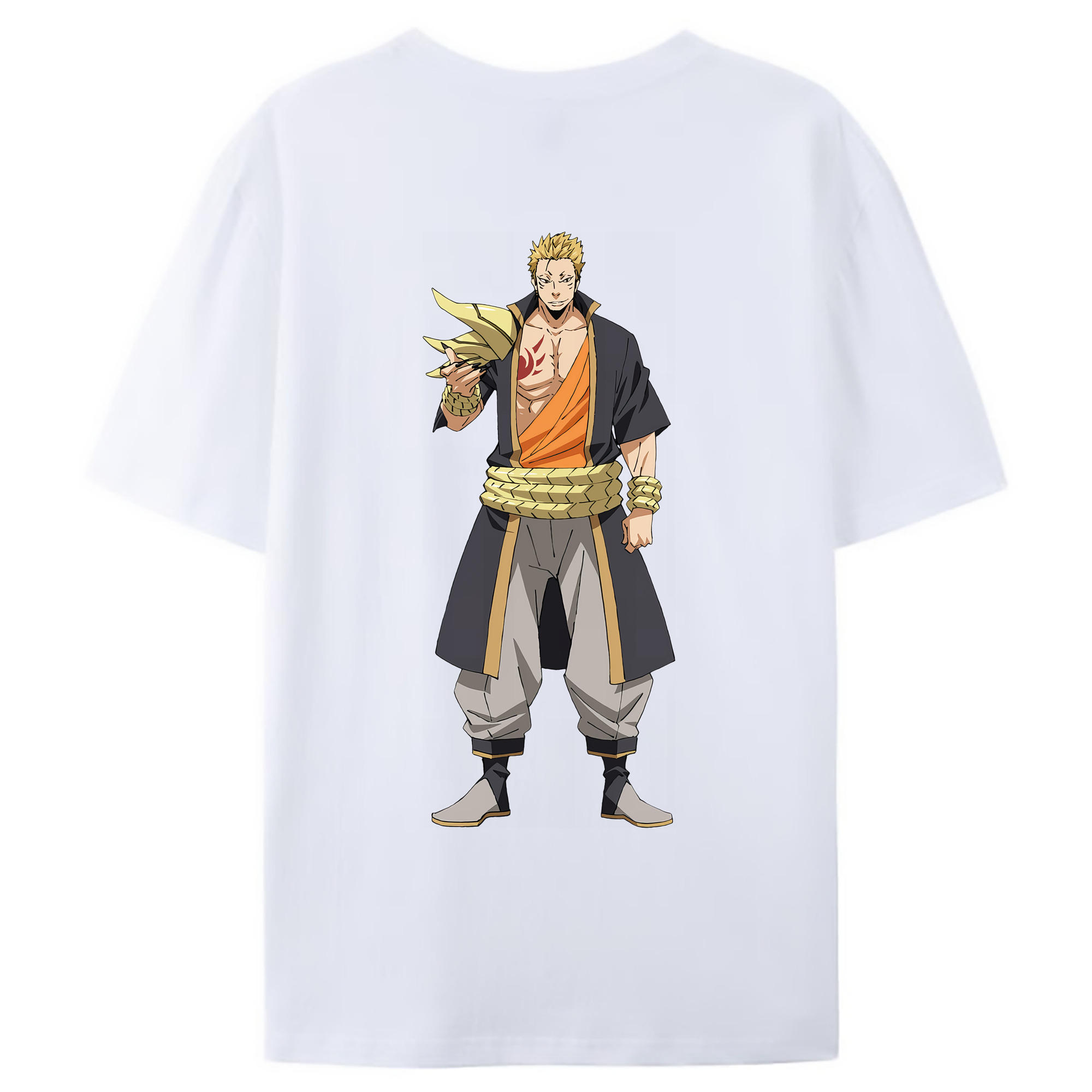 （画像用） 転スラ Regarding Reincarnated to Slime レディース半袖Tシャツ(バックプリント)
