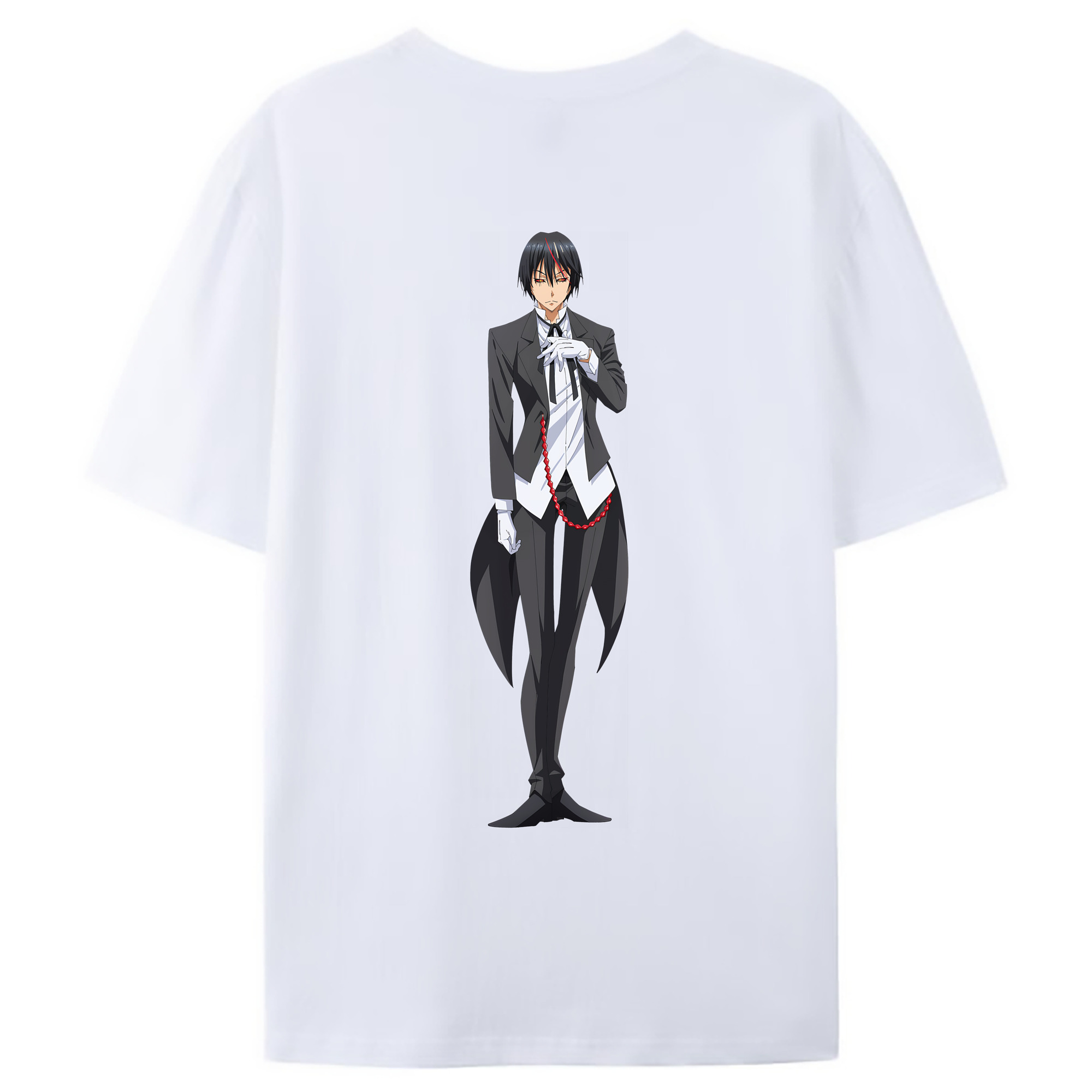 （画像用） 転スラ Regarding Reincarnated to Slime レディース半袖Tシャツ(バックプリント)