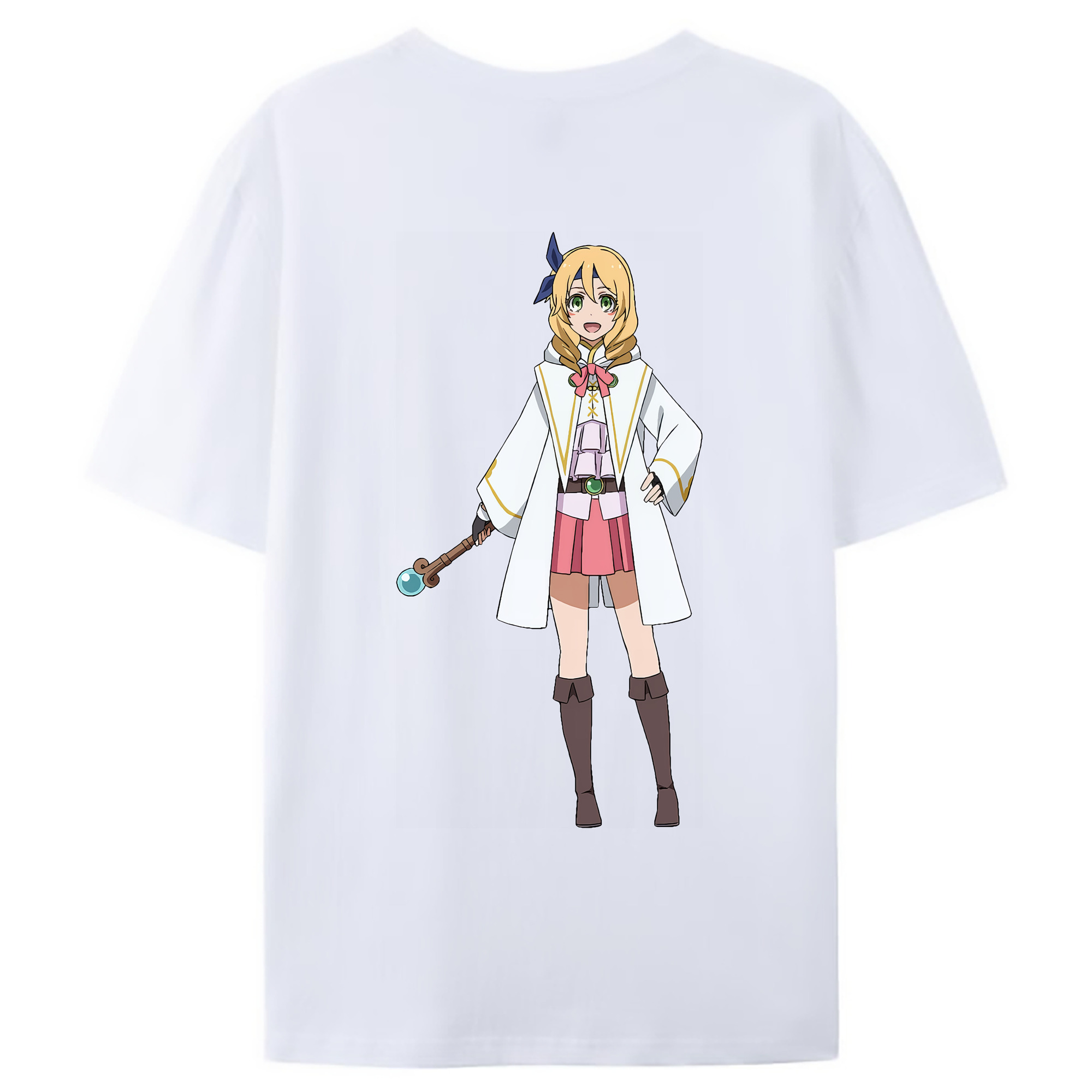 （画像用） 転スラ Regarding Reincarnated to Slime レディース半袖Tシャツ(バックプリント)