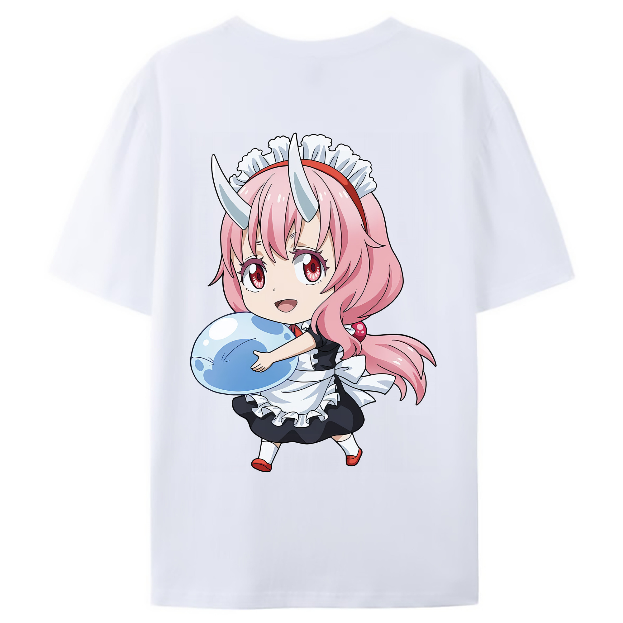 （画像用） 転スラ Regarding Reincarnated to Slime レディース半袖Tシャツ(バックプリント)