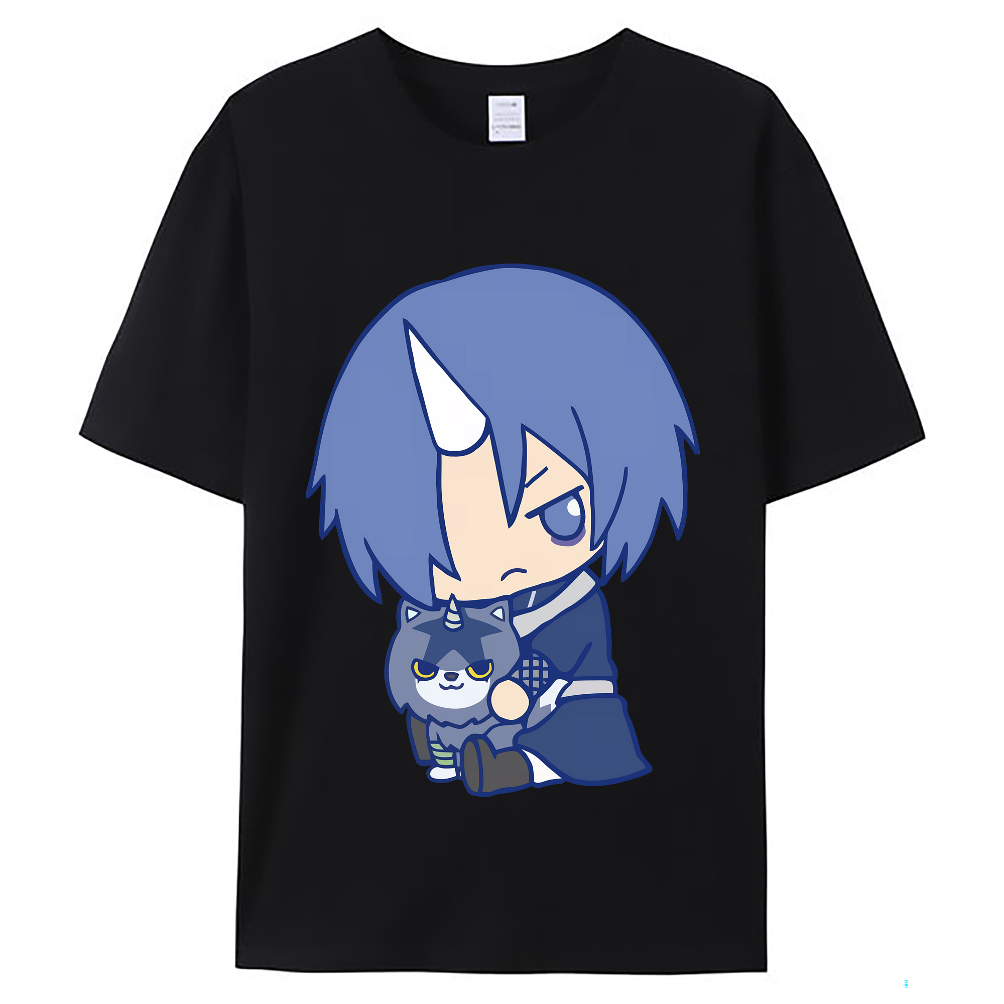 （画像用） 転スラ Regarding Reincarnated to Slime レディースカジュアルプリントTシャツ（綿100％）