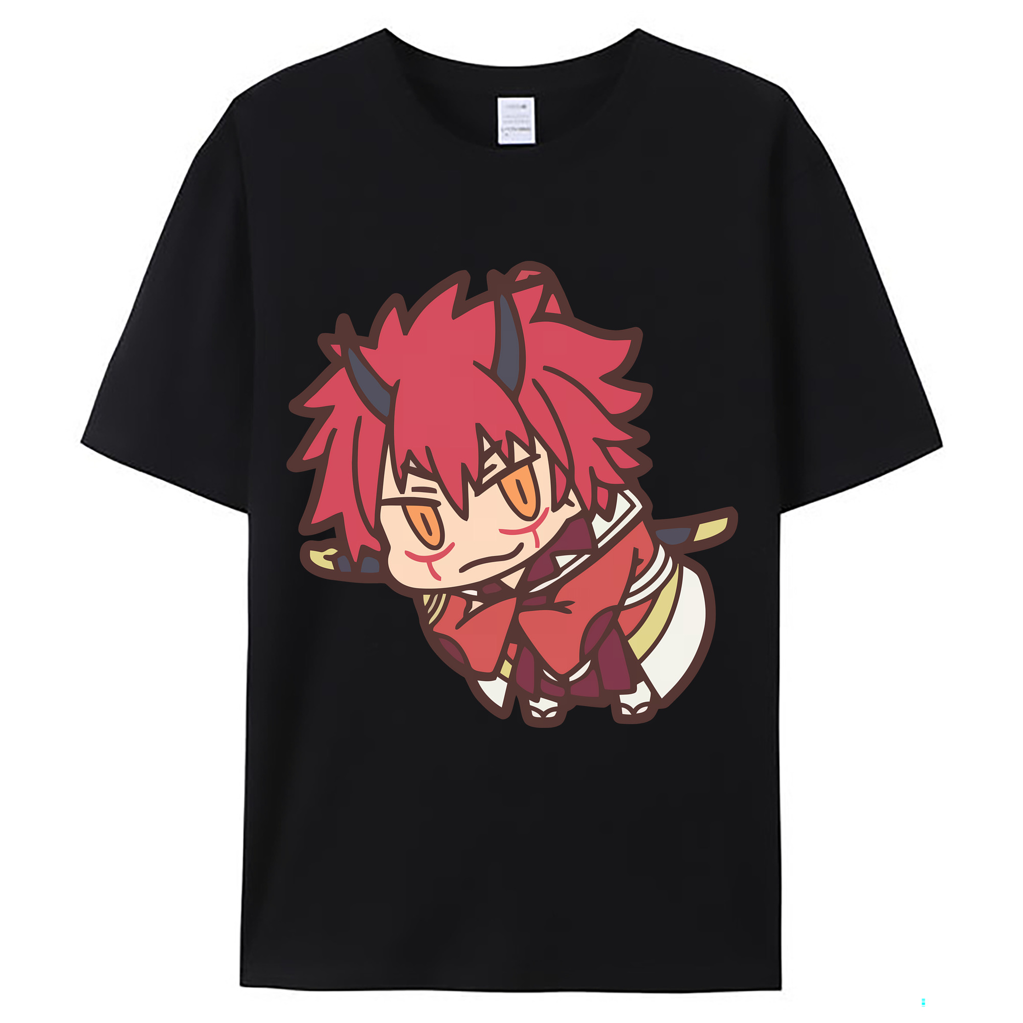 （画像用） 転スラ Regarding Reincarnated to Slime レディースカジュアルプリントTシャツ（綿100％）