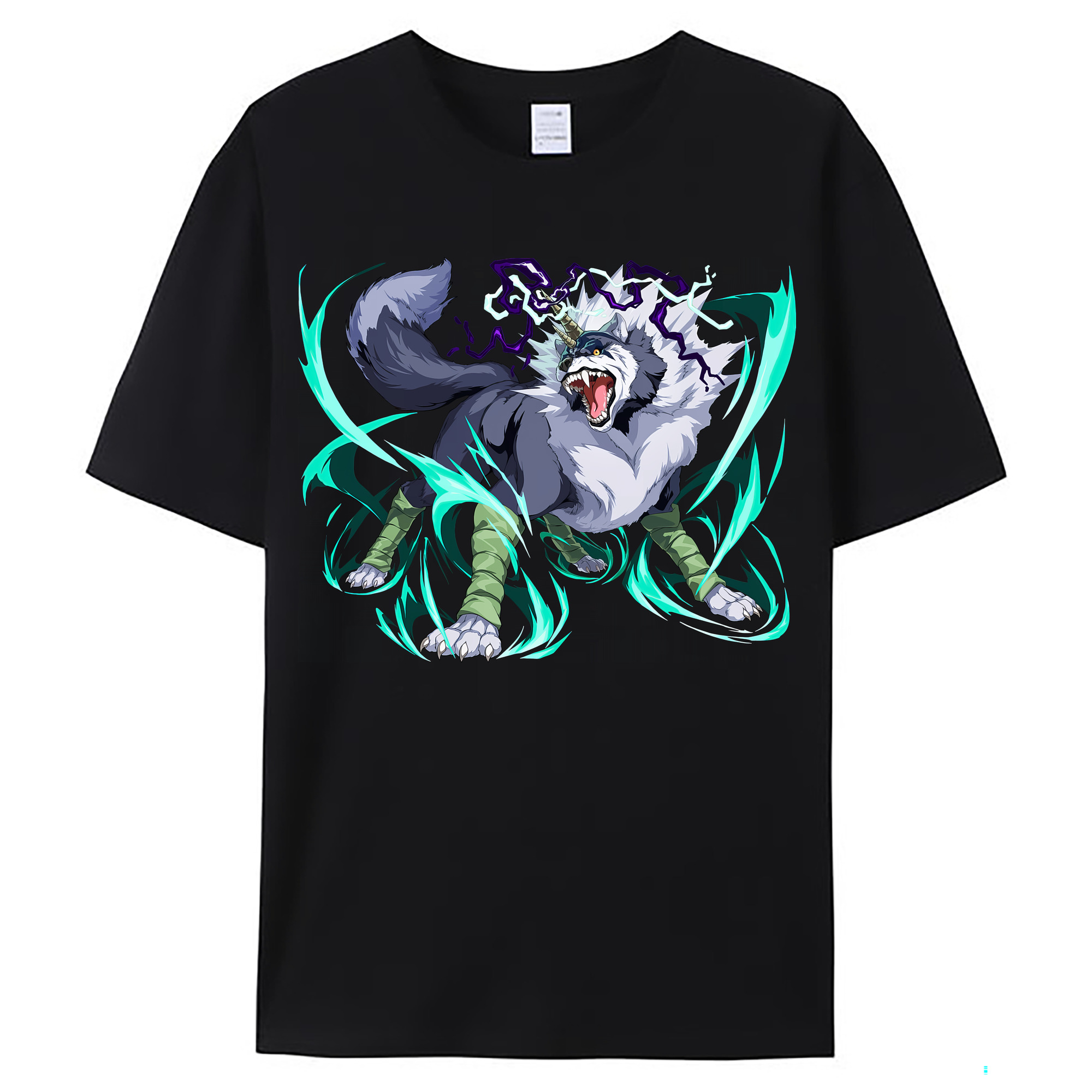 （画像用） 転スラ Regarding Reincarnated to Slime レディースカジュアルプリントTシャツ（綿100％）