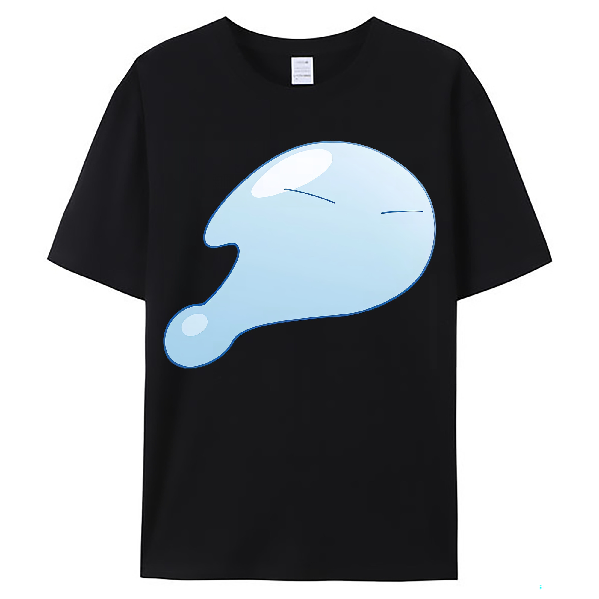 （画像用） 転スラ Regarding Reincarnated to Slime レディースカジュアルプリントTシャツ（綿100％）