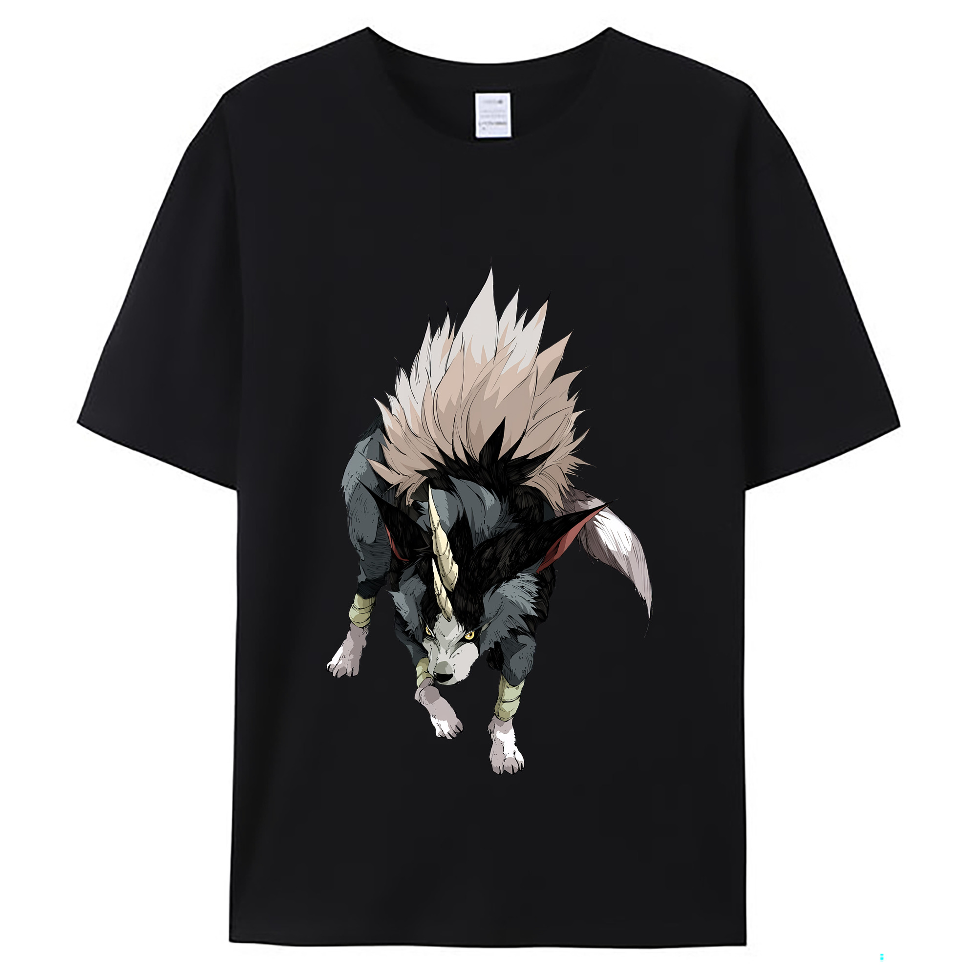 （画像用） 転スラ Regarding Reincarnated to Slime レディースカジュアルプリントTシャツ（綿100％）
