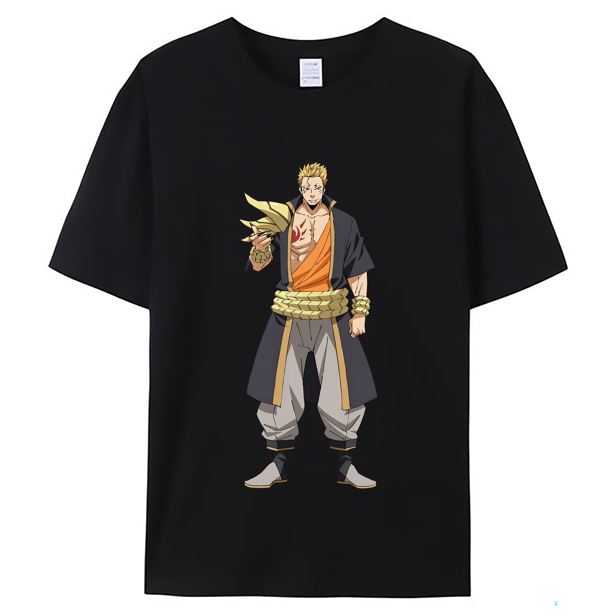 （画像用） 転スラ Regarding Reincarnated to Slime レディースカジュアルプリントTシャツ（綿100％）