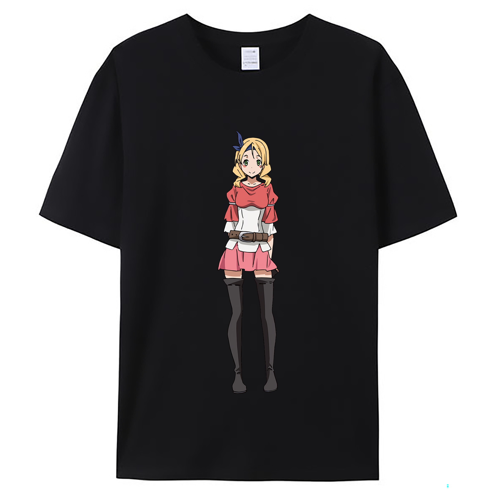 （画像用） 転スラ Regarding Reincarnated to Slime レディースカジュアルプリントTシャツ（綿100％）