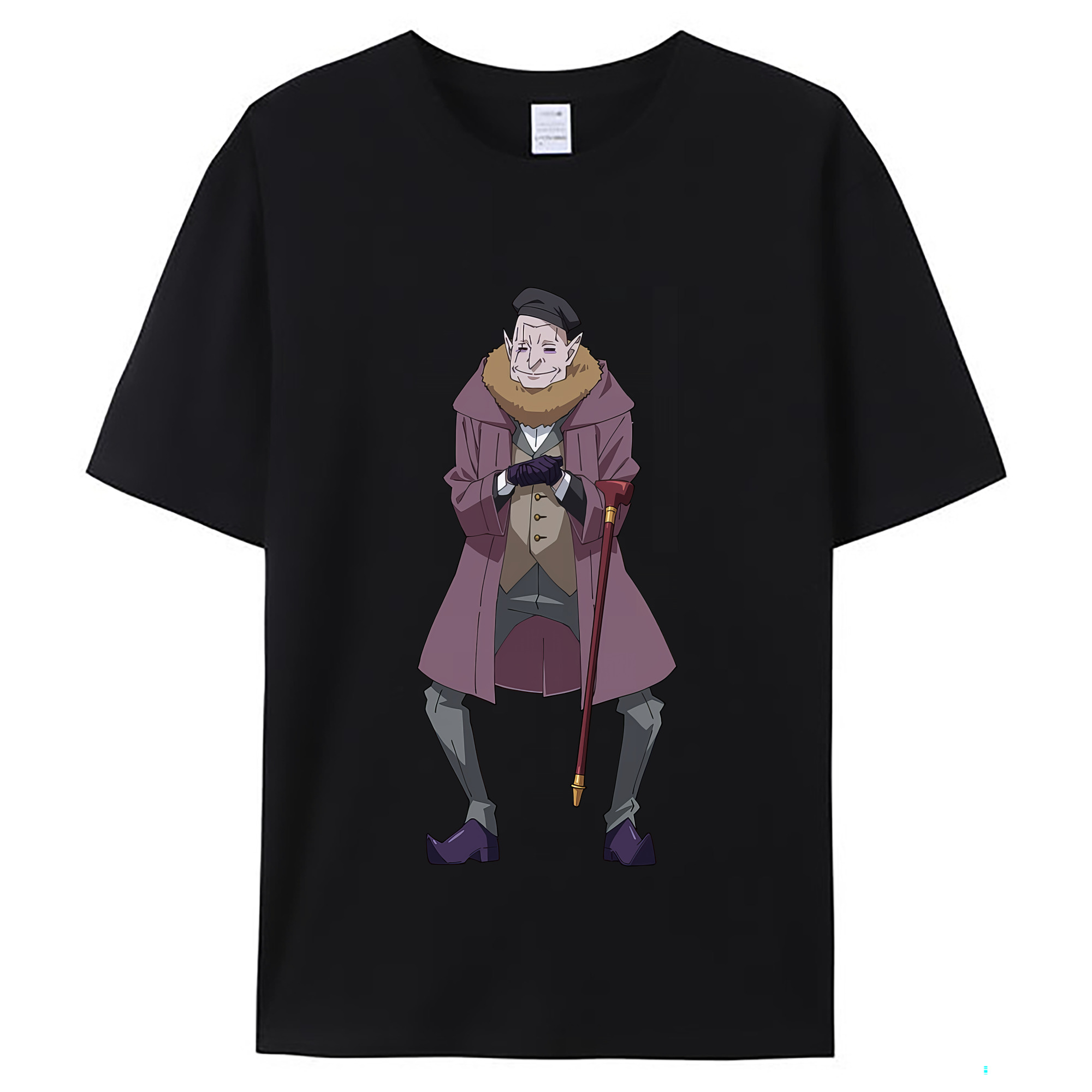 （画像用） 転スラ Regarding Reincarnated to Slime レディースカジュアルプリントTシャツ（綿100％）