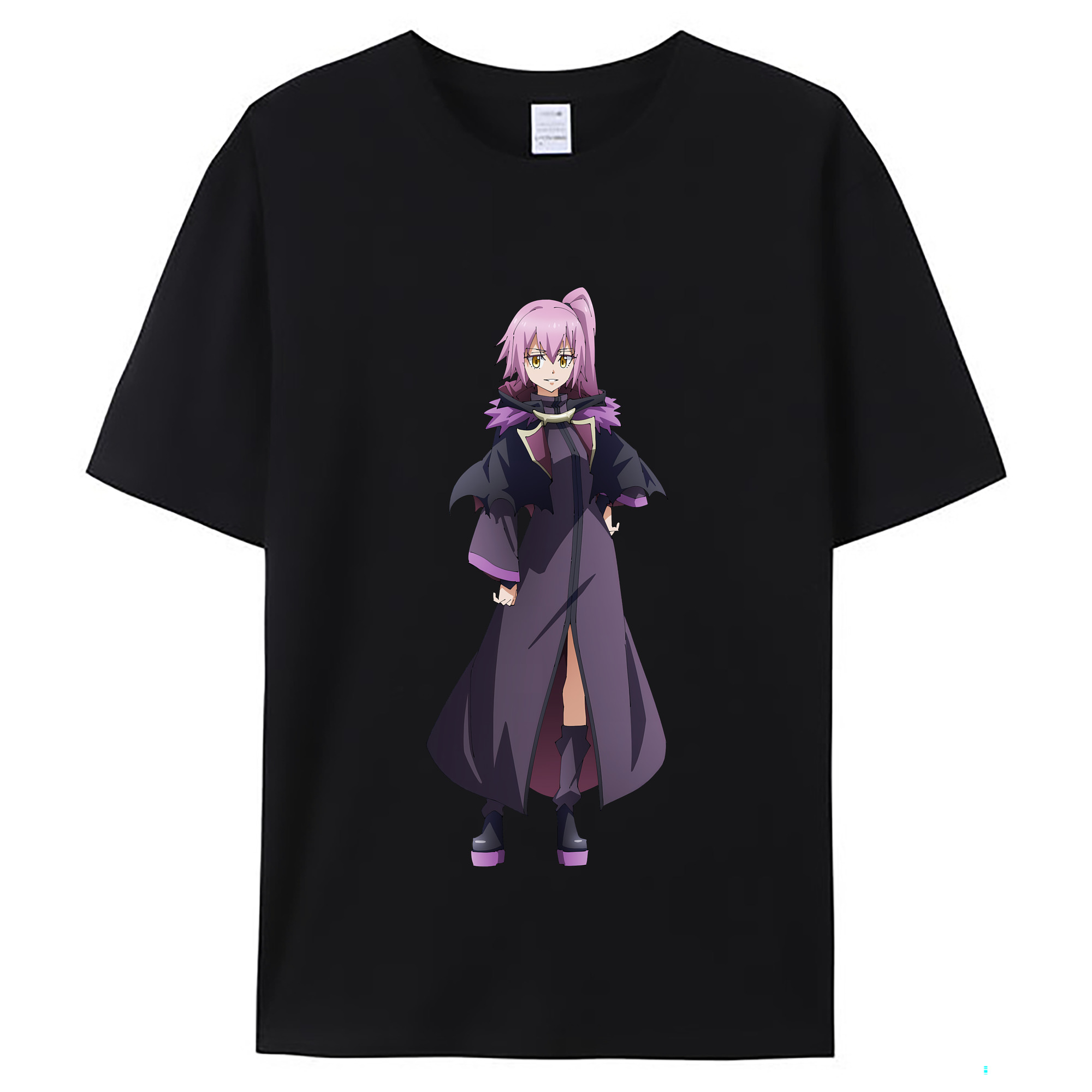 （画像用） 転スラ Regarding Reincarnated to Slime レディースカジュアルプリントTシャツ（綿100％）