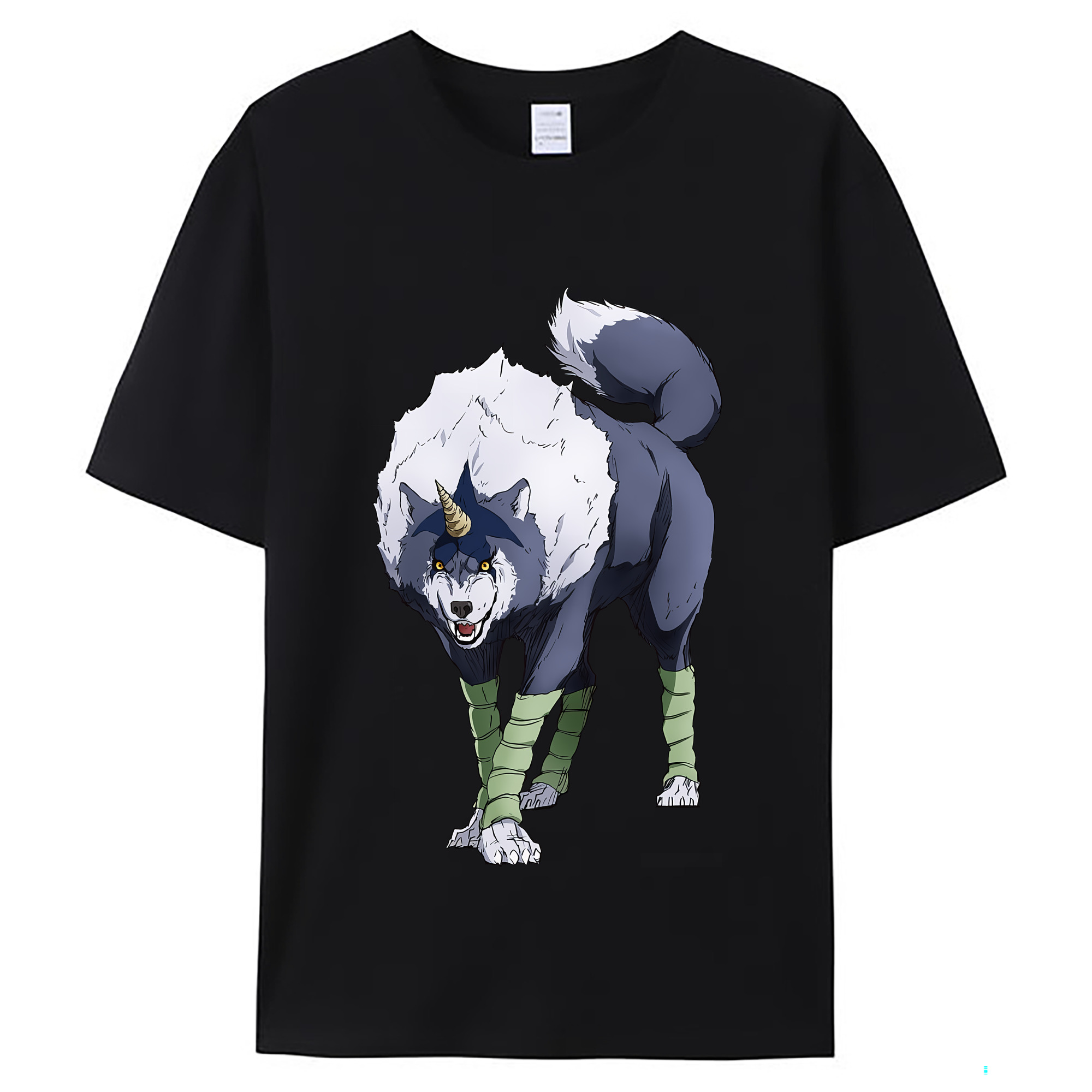 （画像用） 転スラ Regarding Reincarnated to Slime レディースカジュアルプリントTシャツ（綿100％）