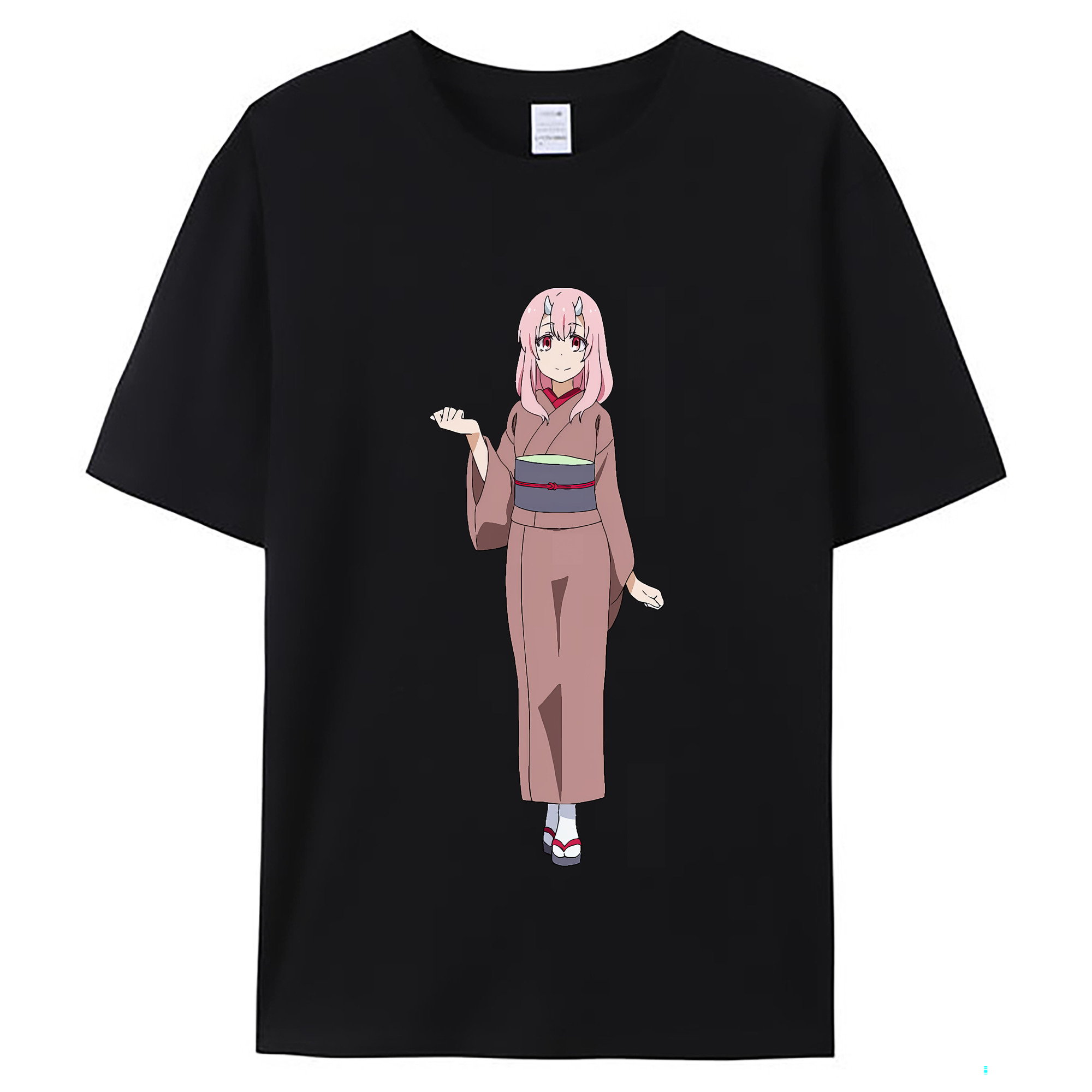 （画像用） 転スラ Regarding Reincarnated to Slime レディースカジュアルプリントTシャツ（綿100％）