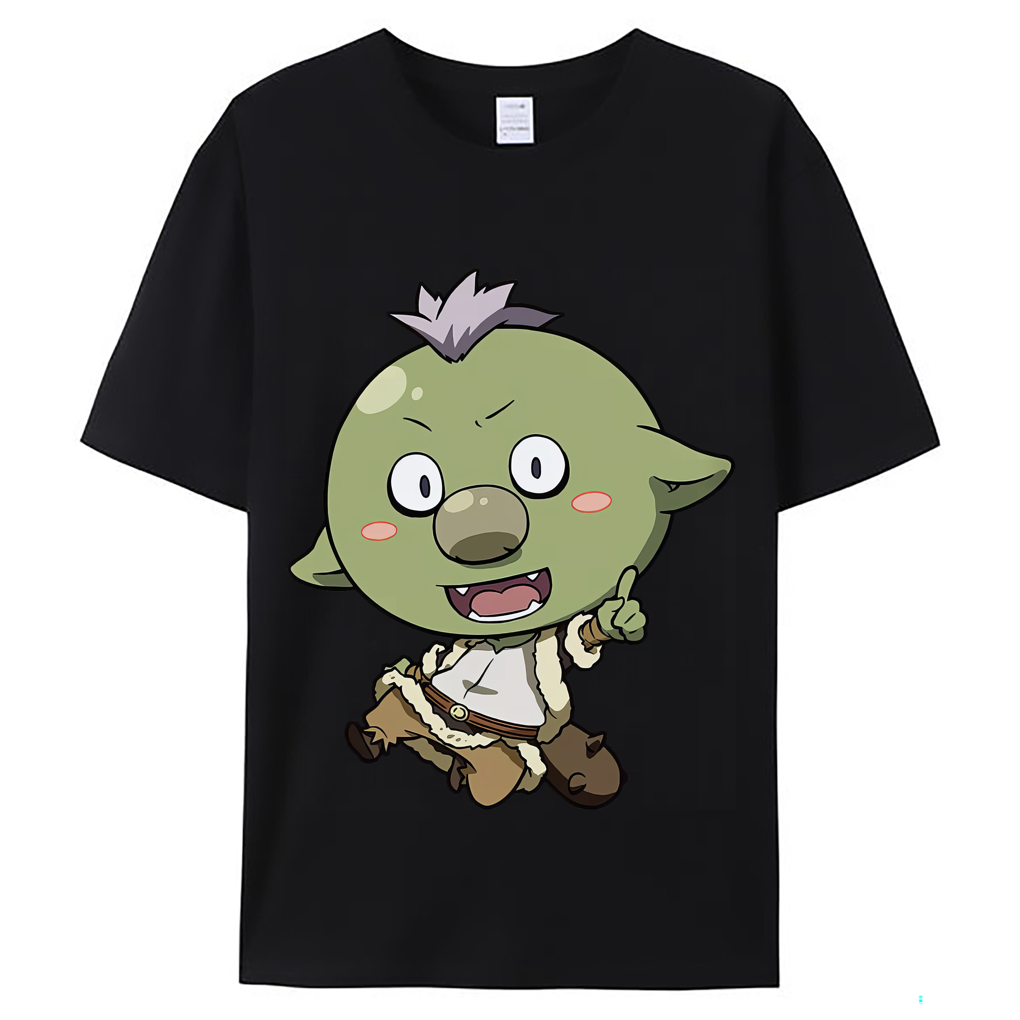 （画像用） 転スラ Regarding Reincarnated to Slime レディースカジュアルプリントTシャツ（綿100％）