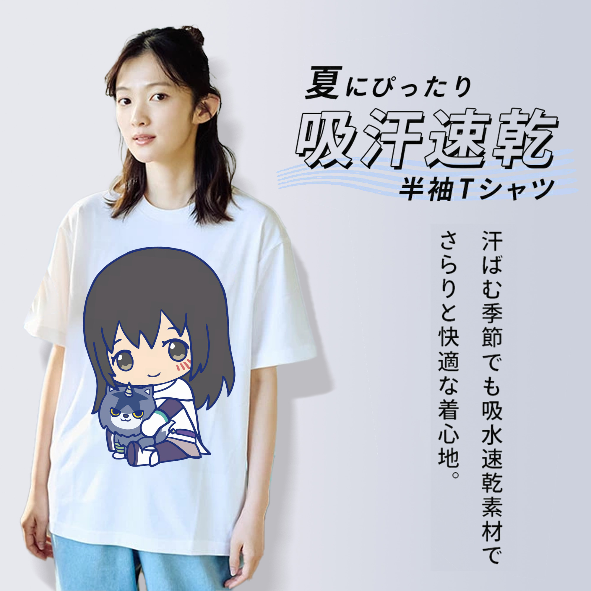 転スラ Regarding Reincarnated to Slime レディースカジュアルプリントTシャツ（綿100％）