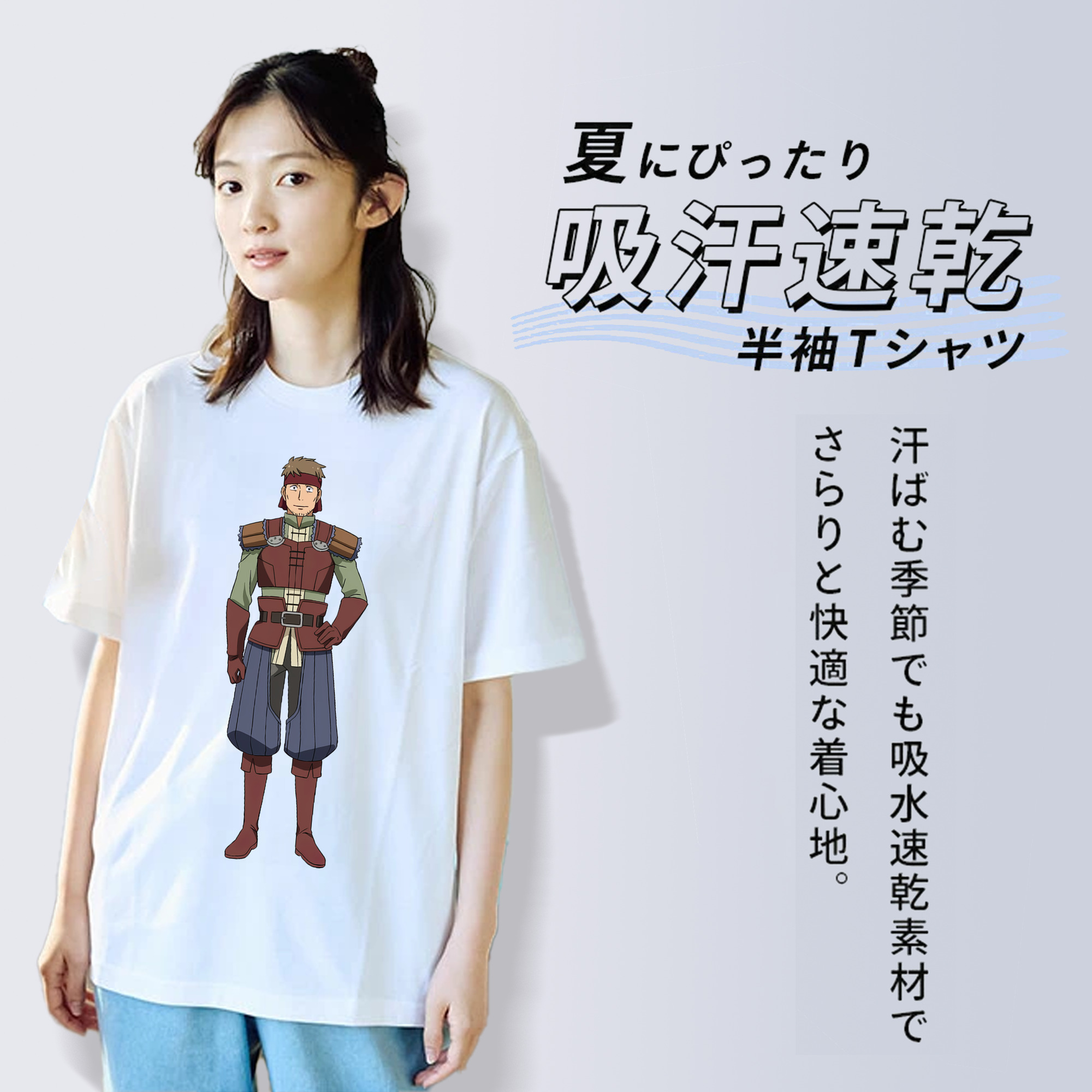 転スラ Regarding Reincarnated to Slime レディースカジュアルプリントTシャツ（綿100％）