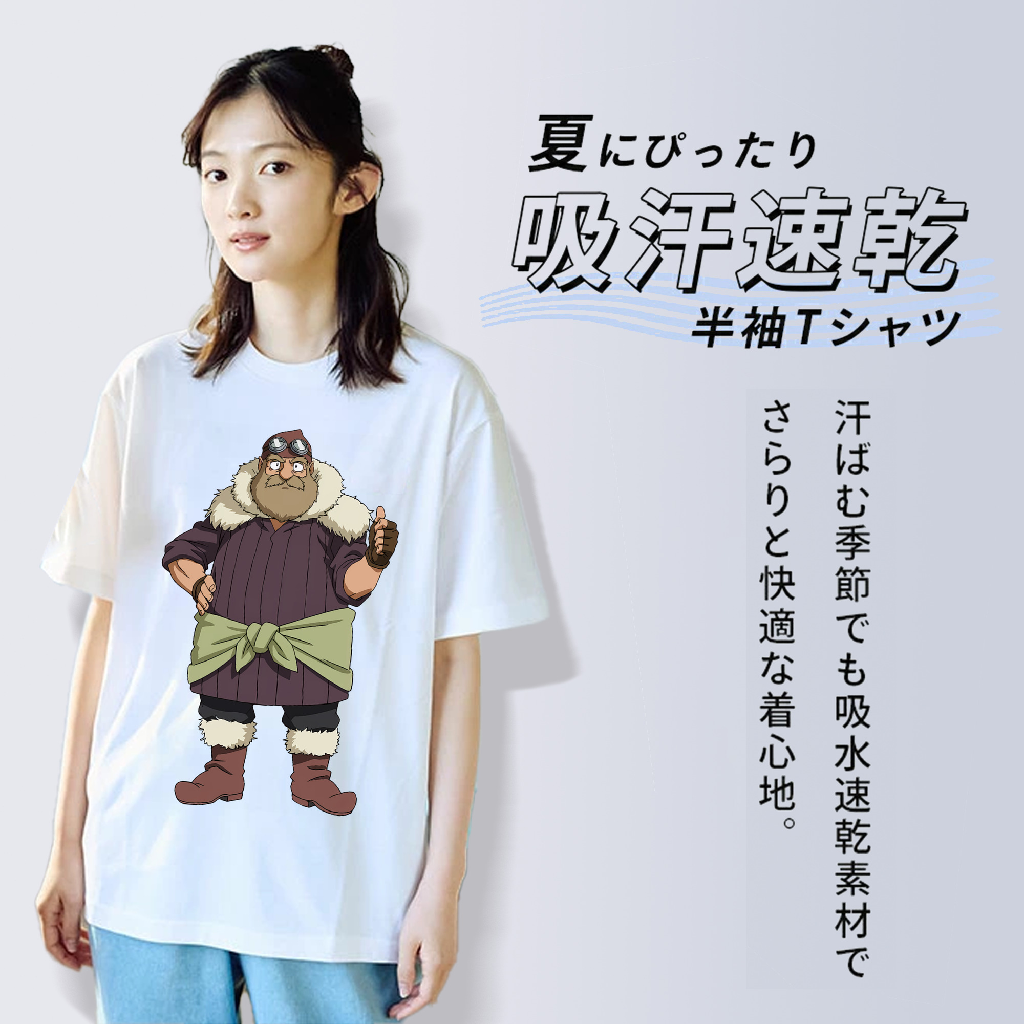 転スラ Regarding Reincarnated to Slime レディースカジュアルプリントTシャツ（綿100％）