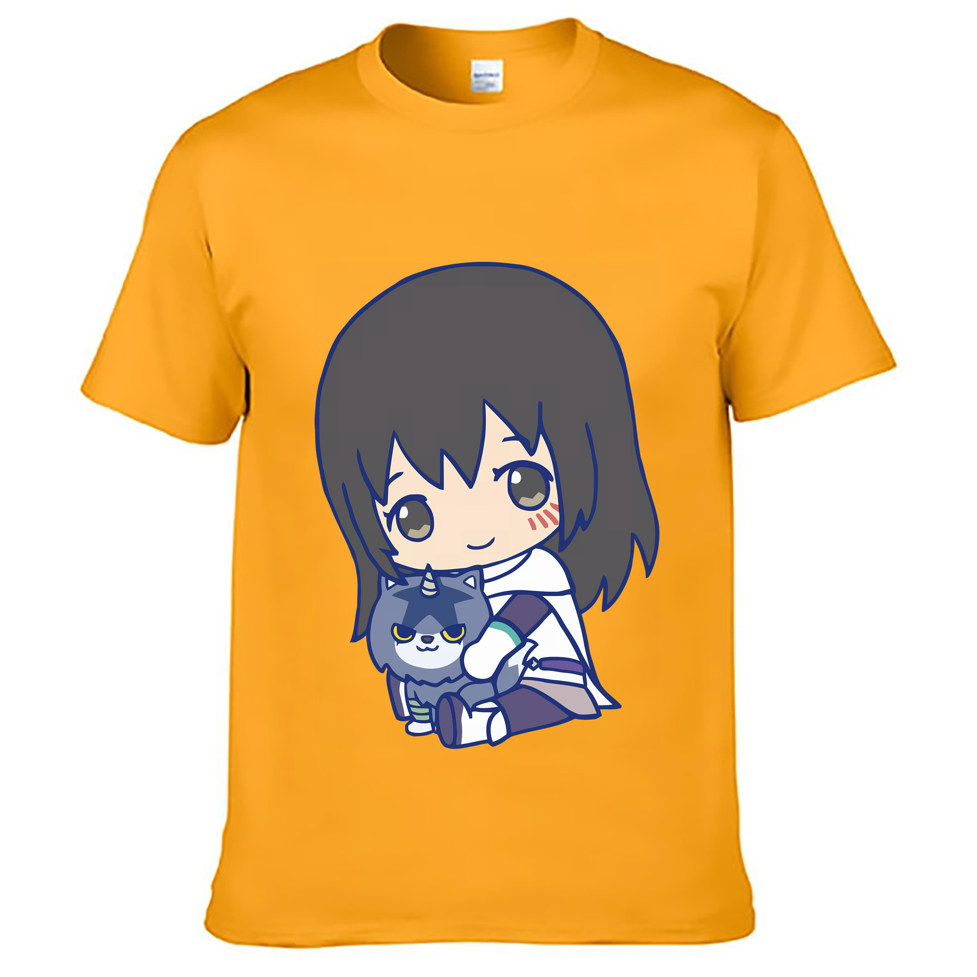 （画像用） 転スラ Regarding Reincarnated to Slime レディースカジュアルプリントTシャツ（綿100％）