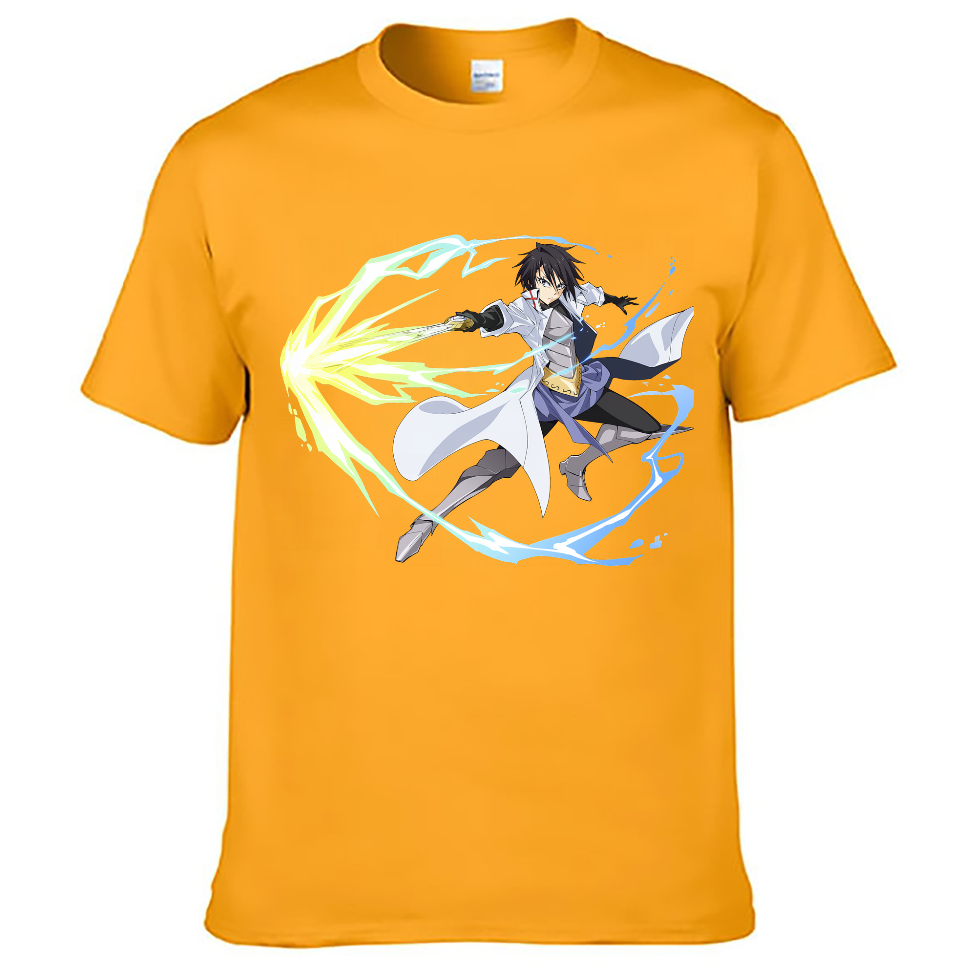（画像用） 転スラ Regarding Reincarnated to Slime レディースカジュアルプリントTシャツ（綿100％）