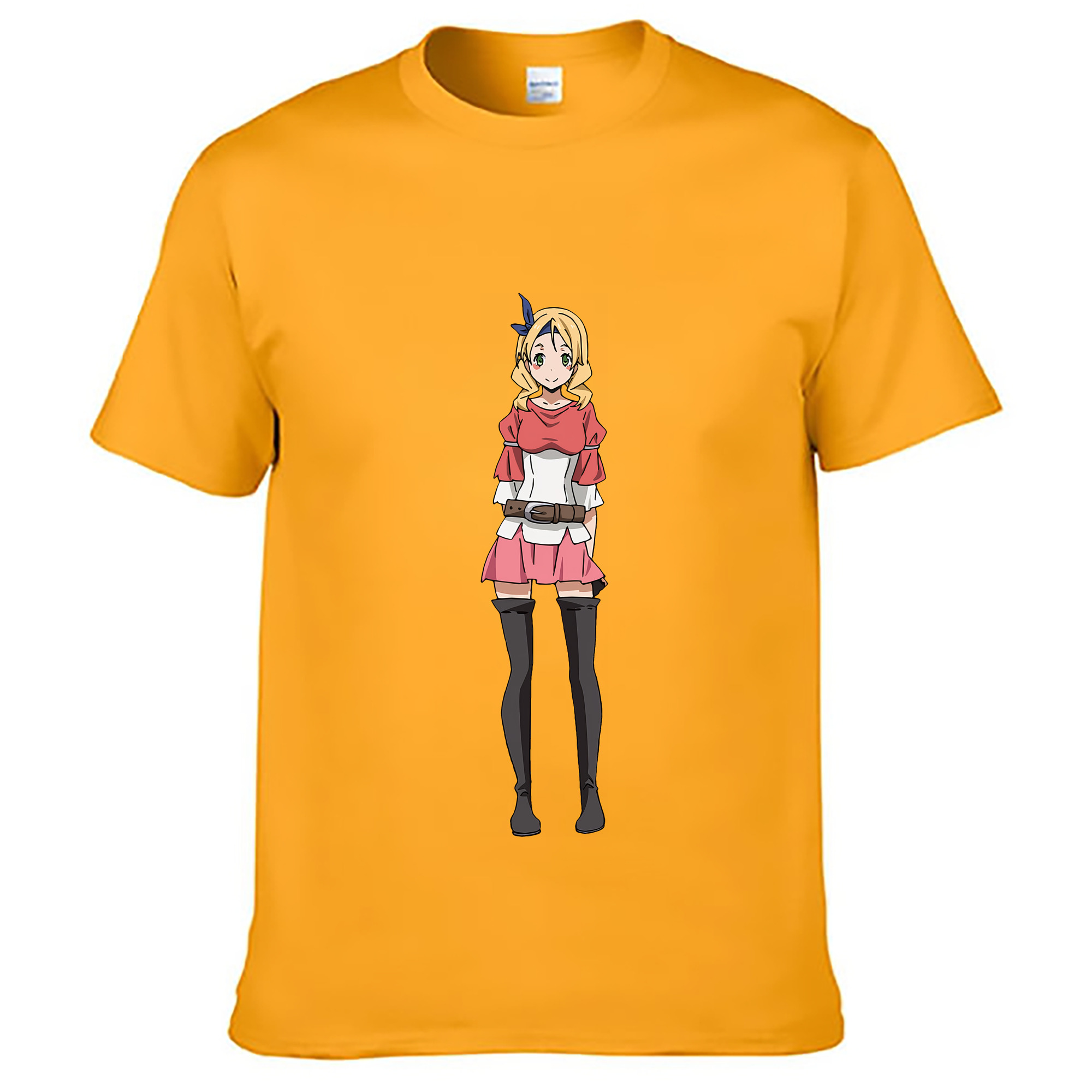 （画像用） 転スラ Regarding Reincarnated to Slime レディースカジュアルプリントTシャツ（綿100％）