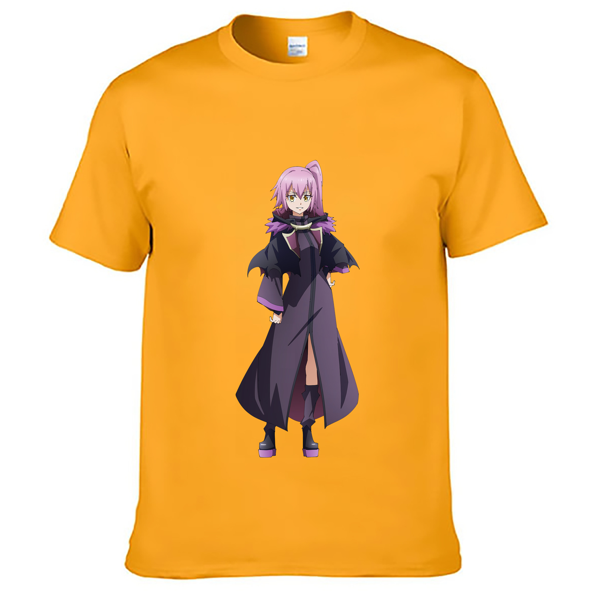 （画像用） 転スラ Regarding Reincarnated to Slime レディースカジュアルプリントTシャツ（綿100％）