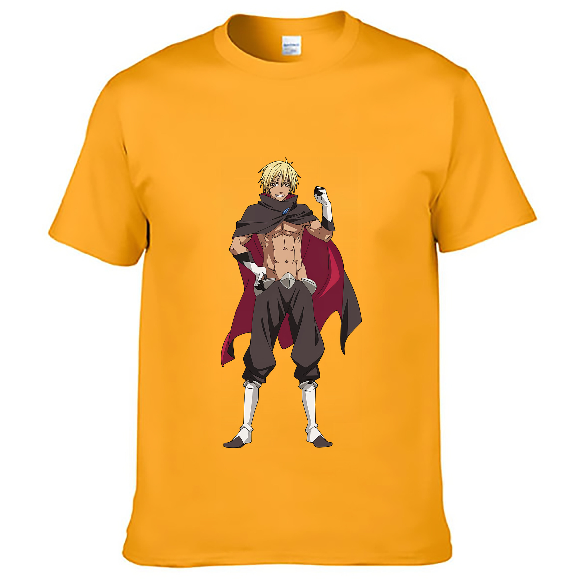 （画像用） 転スラ Regarding Reincarnated to Slime レディースカジュアルプリントTシャツ（綿100％）