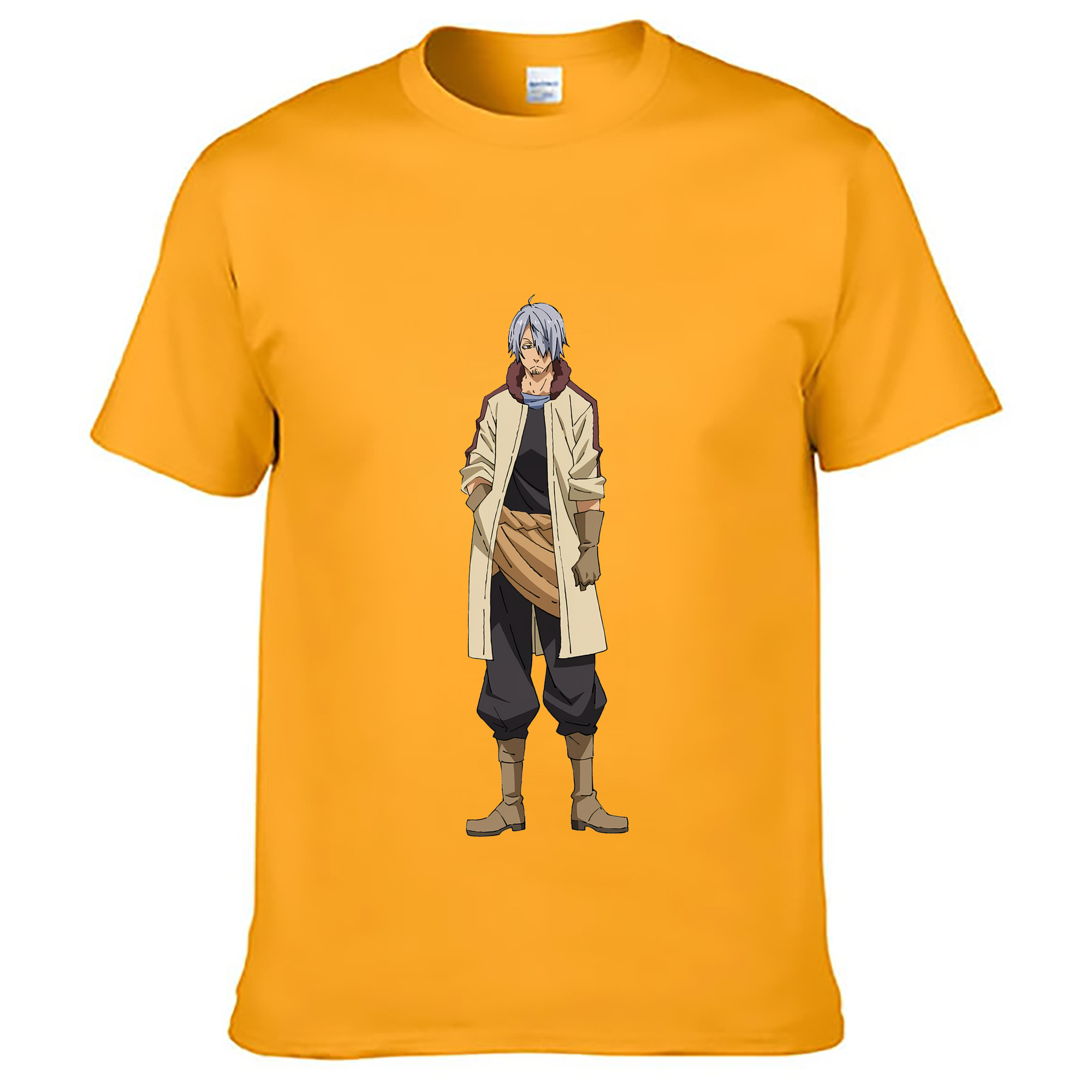 （画像用） 転スラ Regarding Reincarnated to Slime レディースカジュアルプリントTシャツ（綿100％）