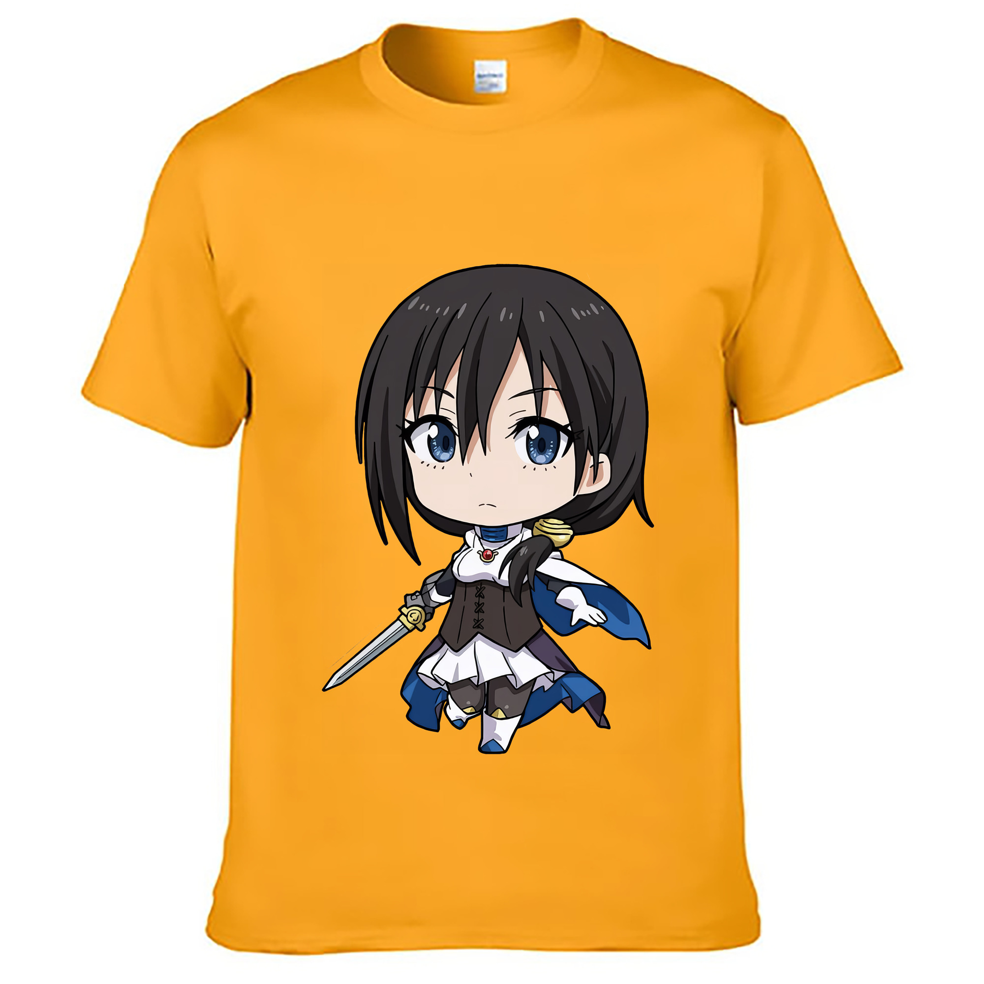 （画像用） 転スラ Regarding Reincarnated to Slime レディースカジュアルプリントTシャツ（綿100％）