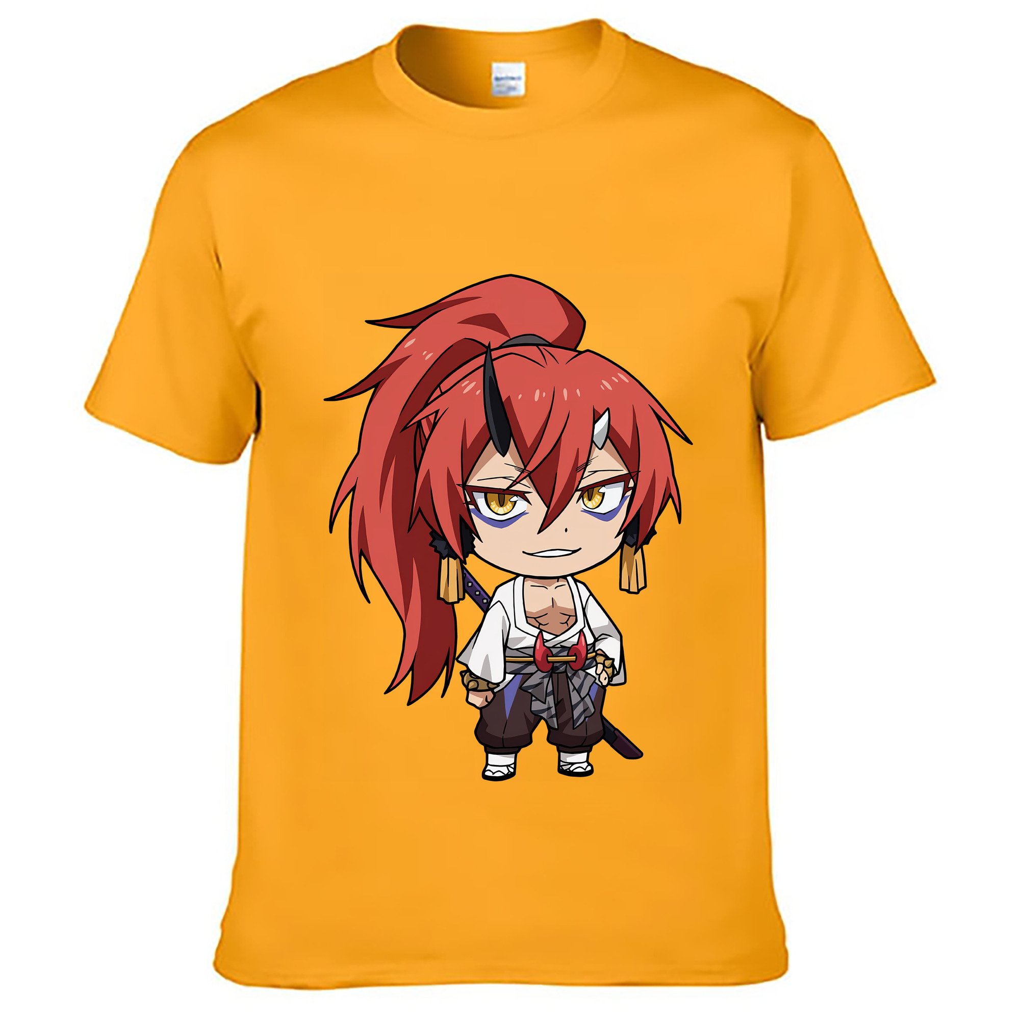（画像用） 転スラ Regarding Reincarnated to Slime レディースカジュアルプリントTシャツ（綿100％）