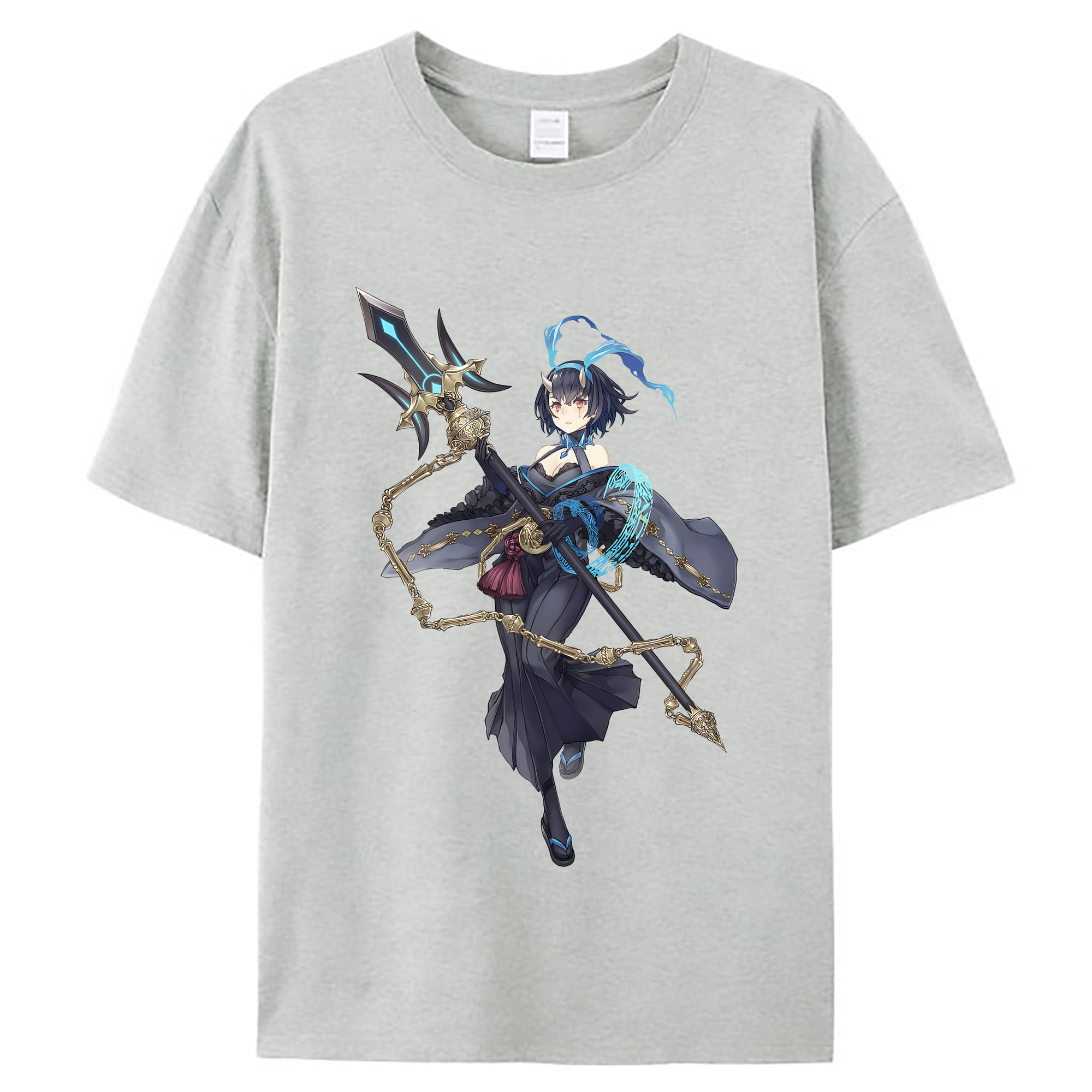 （画像用） 転スラ Regarding Reincarnated to Slime レディースカジュアルプリントTシャツ（綿100％）