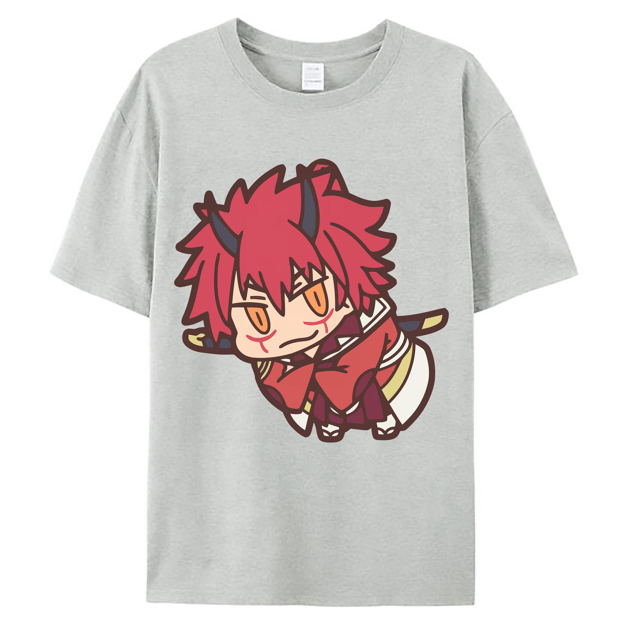 （画像用） 転スラ Regarding Reincarnated to Slime レディースカジュアルプリントTシャツ（綿100％）