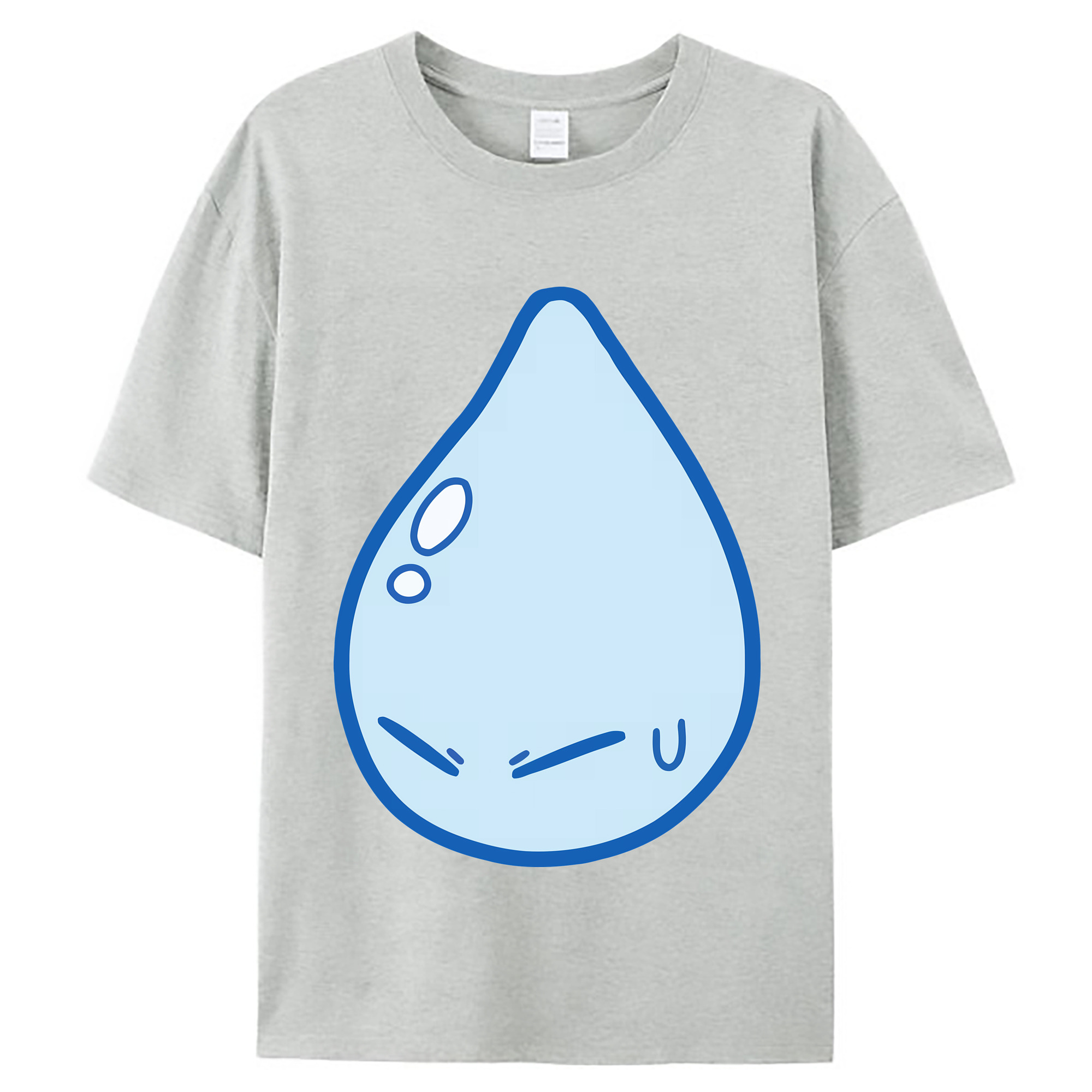 （画像用） 転スラ Regarding Reincarnated to Slime レディースカジュアルプリントTシャツ（綿100％）