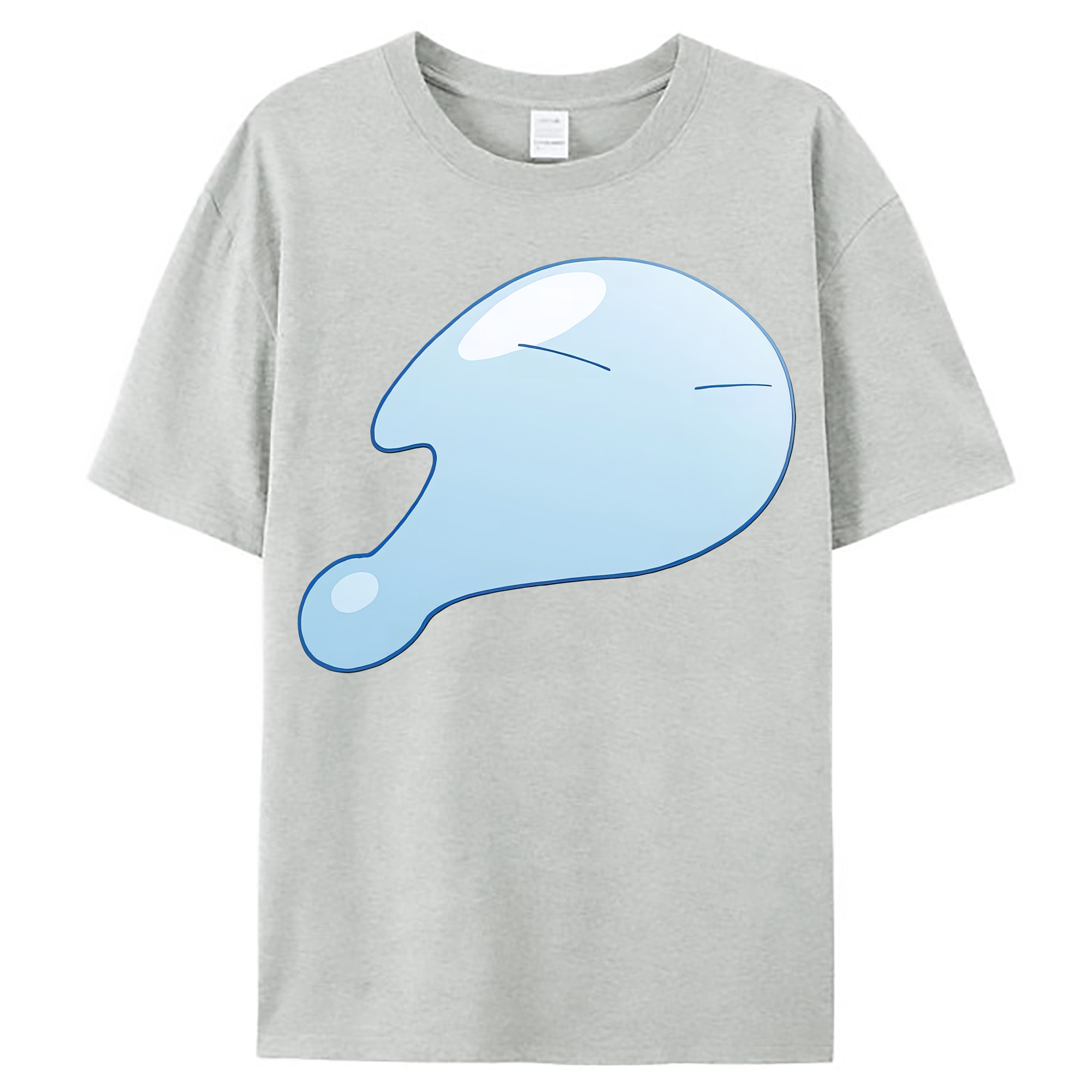 （画像用） 転スラ Regarding Reincarnated to Slime レディースカジュアルプリントTシャツ（綿100％）