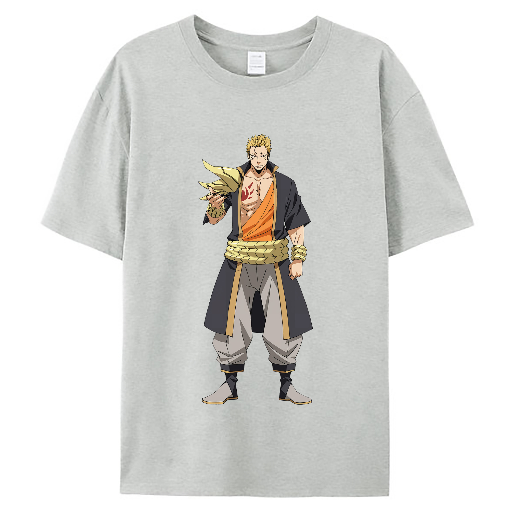 （画像用） 転スラ Regarding Reincarnated to Slime レディースカジュアルプリントTシャツ（綿100％）
