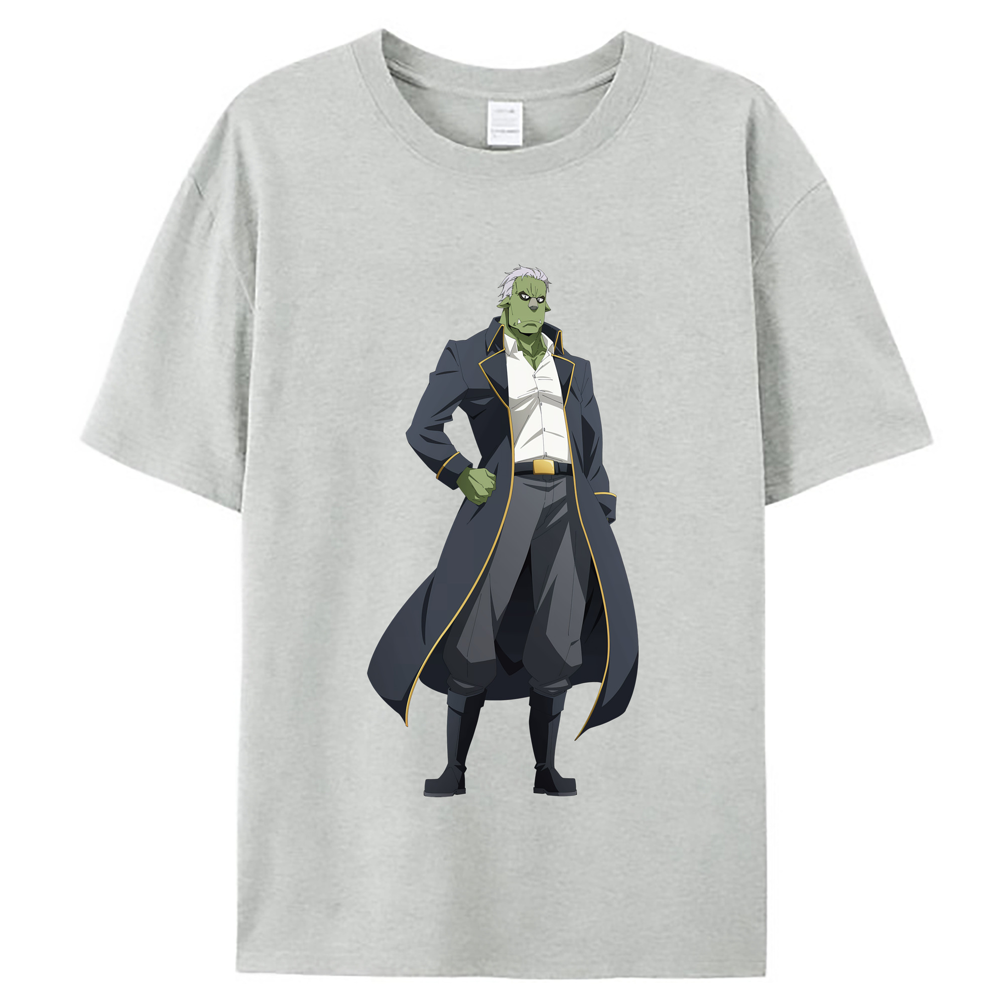 （画像用） 転スラ Regarding Reincarnated to Slime レディースカジュアルプリントTシャツ（綿100％）