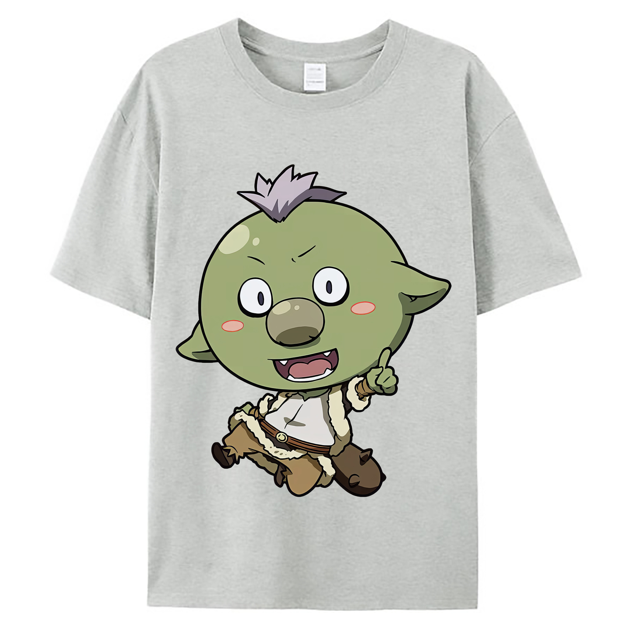 （画像用） 転スラ Regarding Reincarnated to Slime レディースカジュアルプリントTシャツ（綿100％）