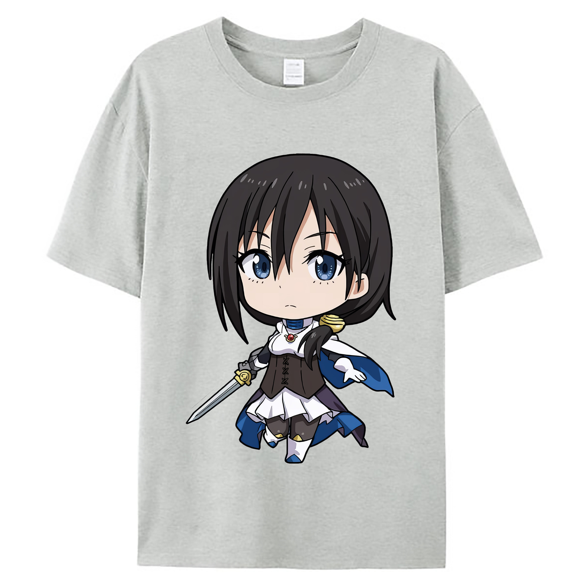（画像用） 転スラ Regarding Reincarnated to Slime レディースカジュアルプリントTシャツ（綿100％）