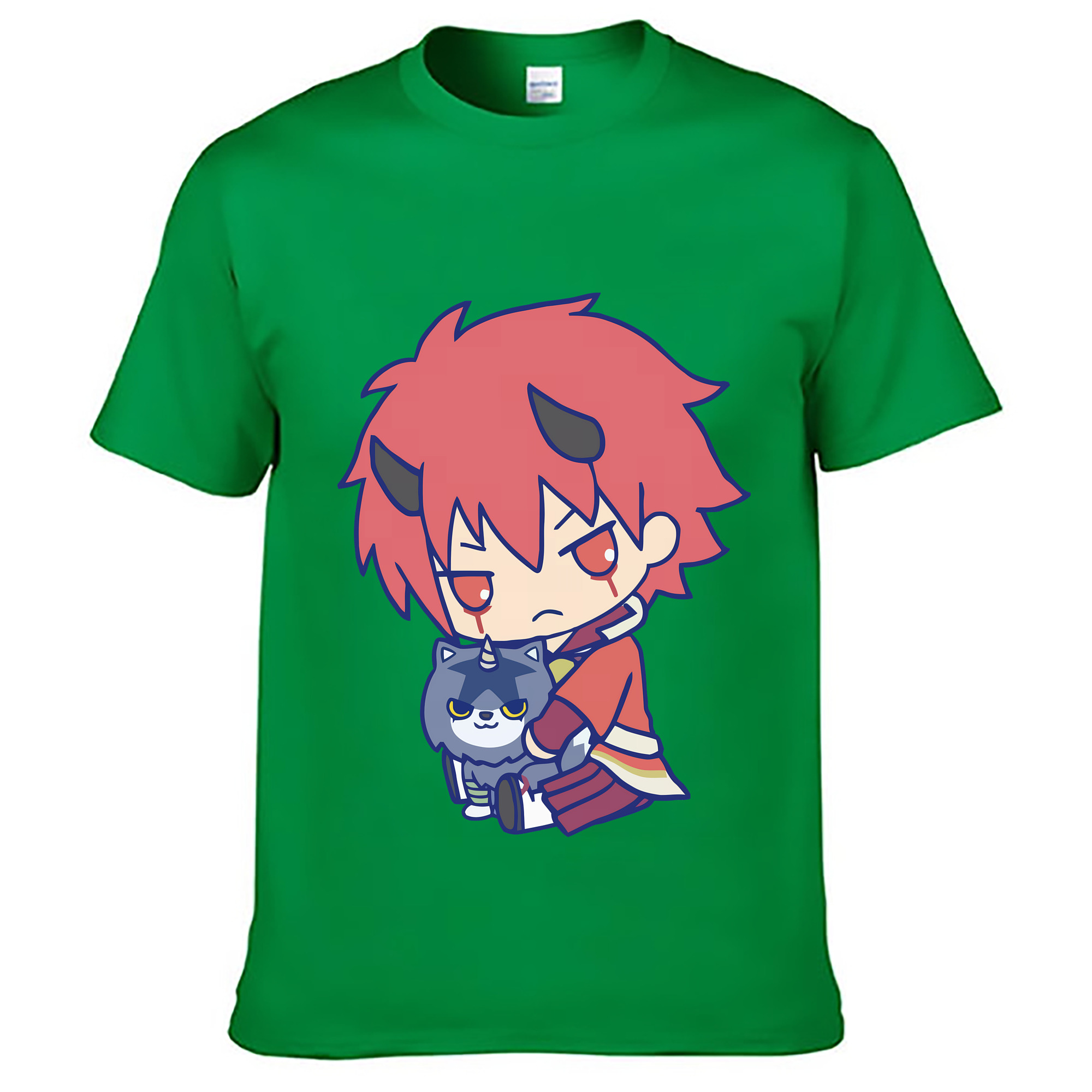 （画像用） 転スラ Regarding Reincarnated to Slime レディースカジュアルプリントTシャツ（綿100％）