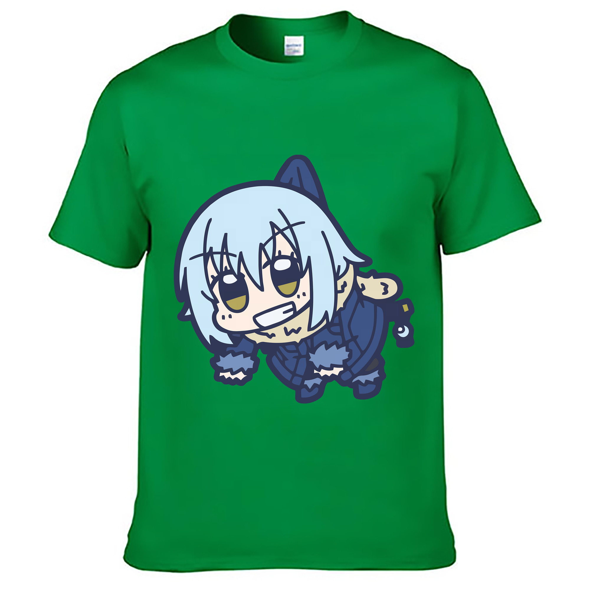 （画像用） 転スラ Regarding Reincarnated to Slime レディースカジュアルプリントTシャツ（綿100％）