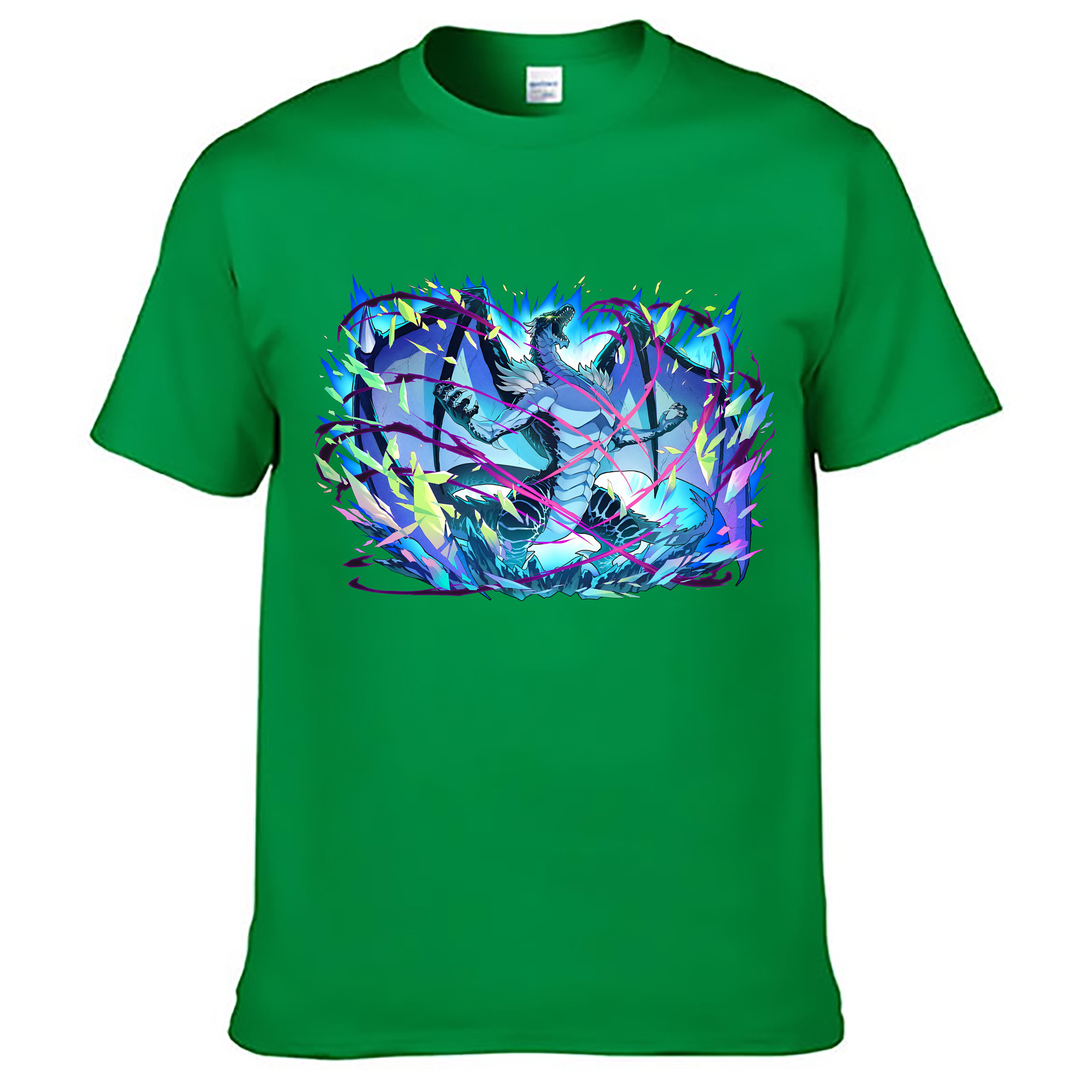 （画像用） 転スラ Regarding Reincarnated to Slime レディースカジュアルプリントTシャツ（綿100％）
