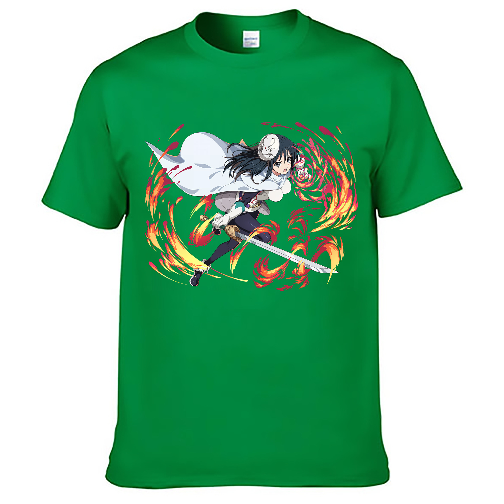 （画像用） 転スラ Regarding Reincarnated to Slime レディースカジュアルプリントTシャツ（綿100％）